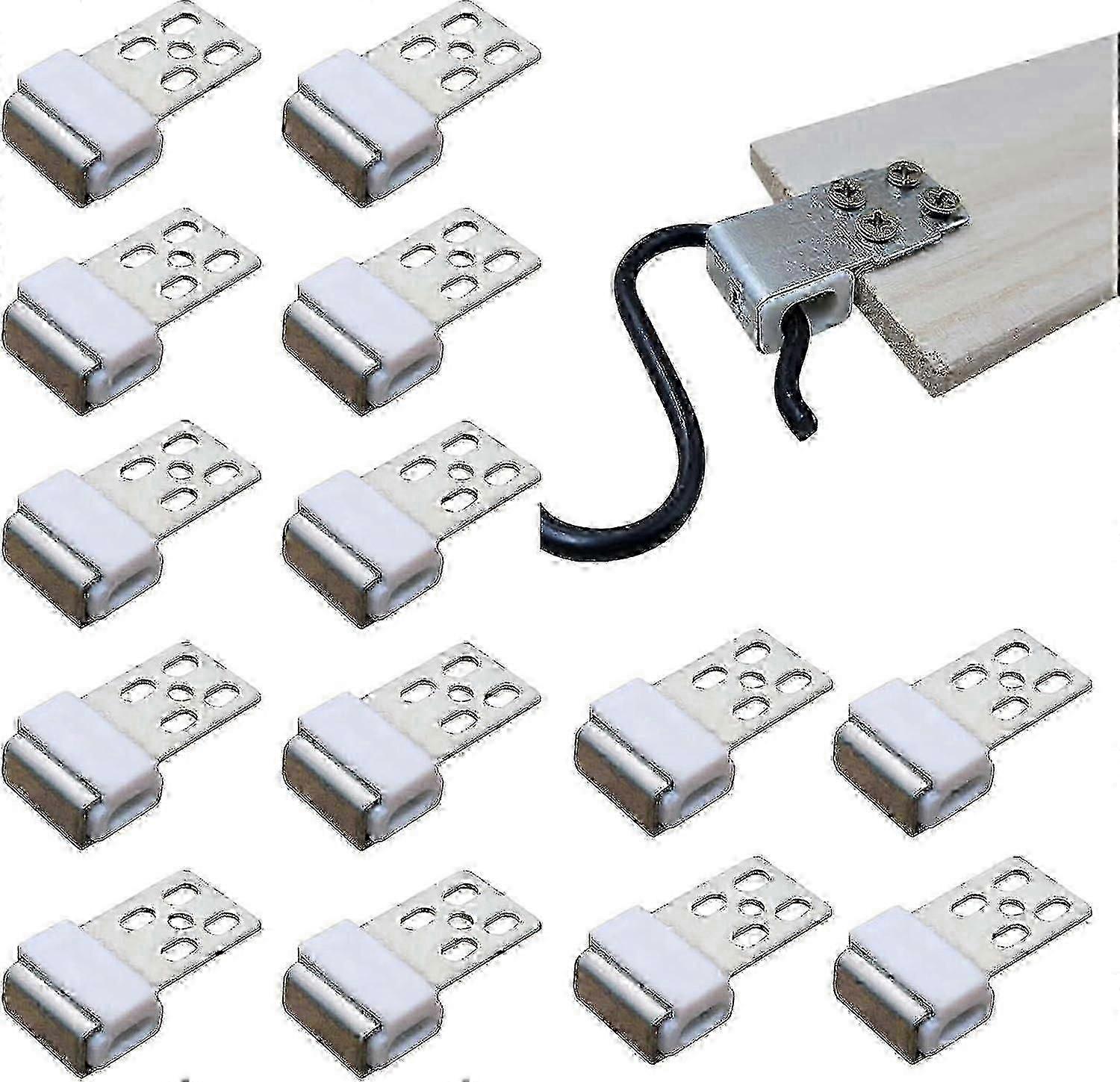 عبوة من 30 مشابك زنبركية أريكة معدنية ، مقاطع زنبركية للأثاث مع 5 ثقوب ، قطع غيار للأثاث المنجد ، قطع غيار الأريكة Happy H