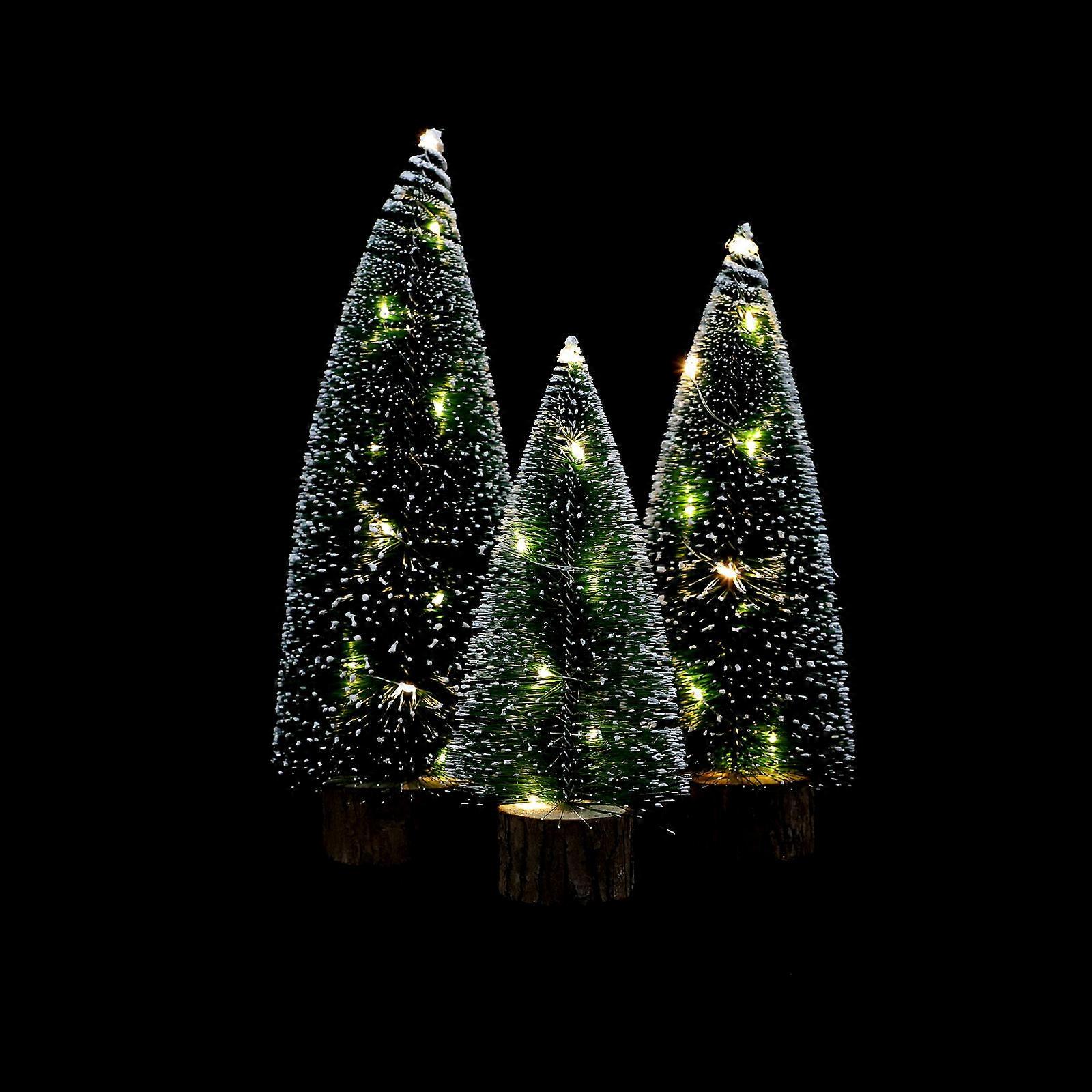 Xmas Tree Adornment with Warm Light for Festive Decor 12Pcs Included