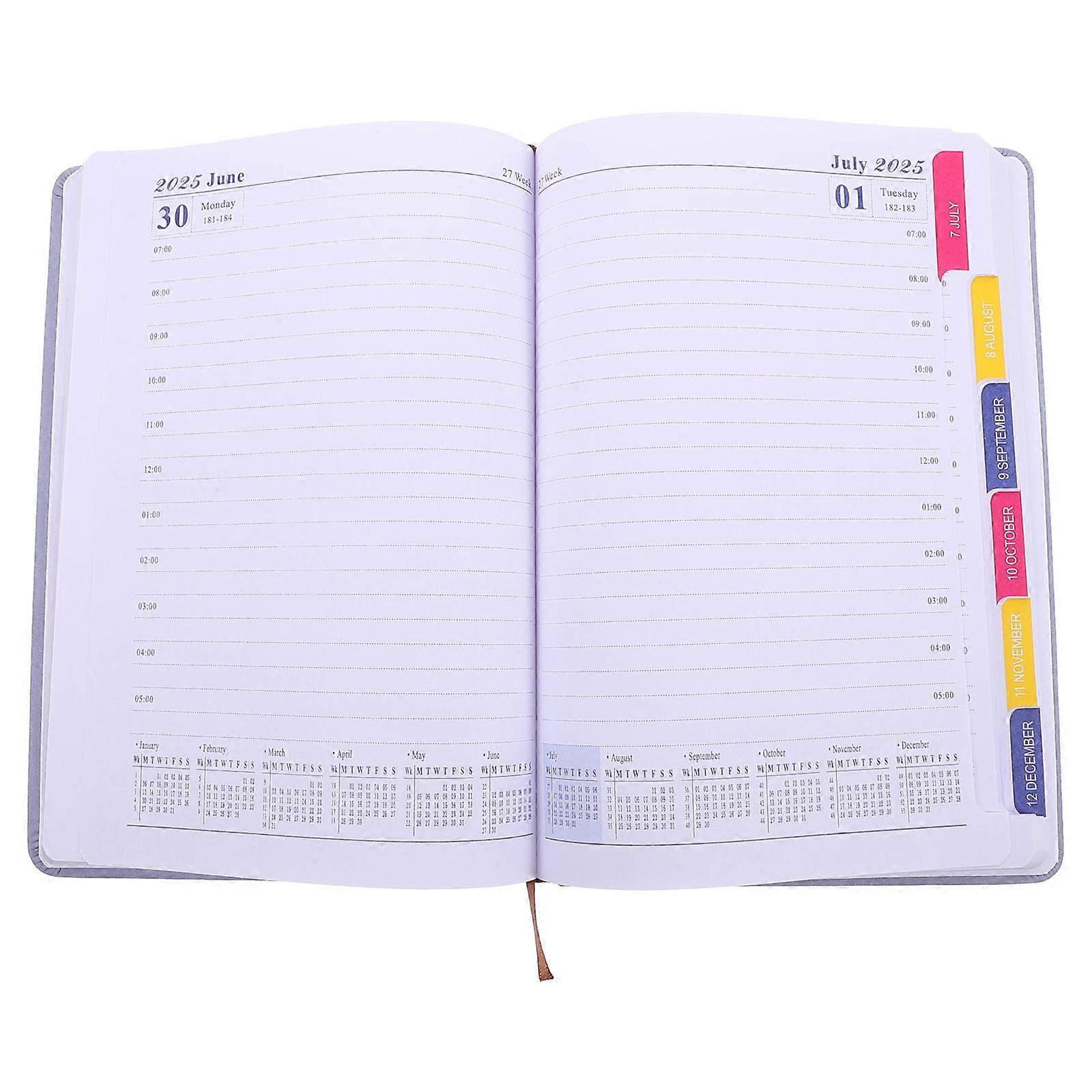 Planner Journal Office Schedule Notebook for Daily Planning 5Pcs