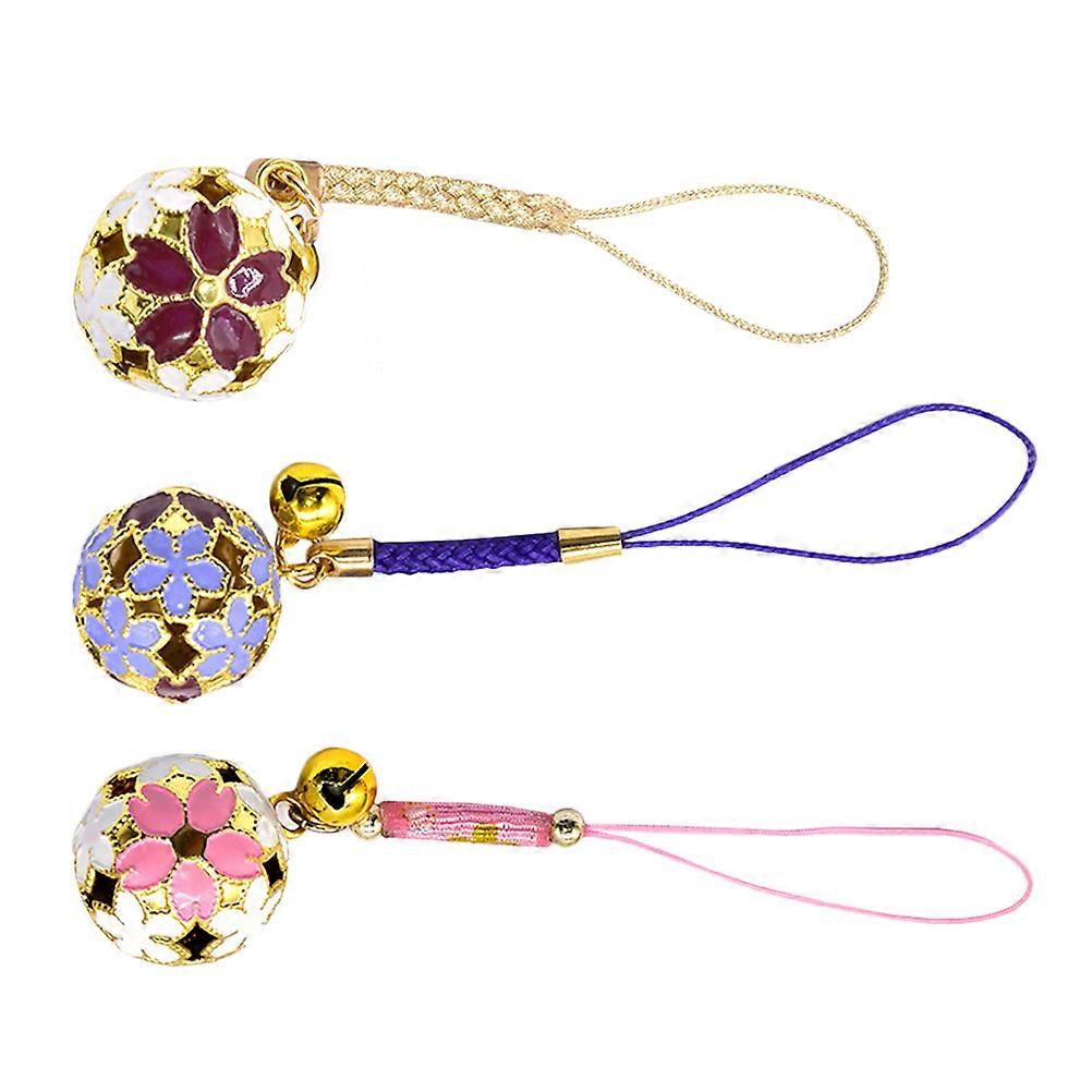 Accessory Ropes Small Bell Pendants for Phone Decor 6Pcs