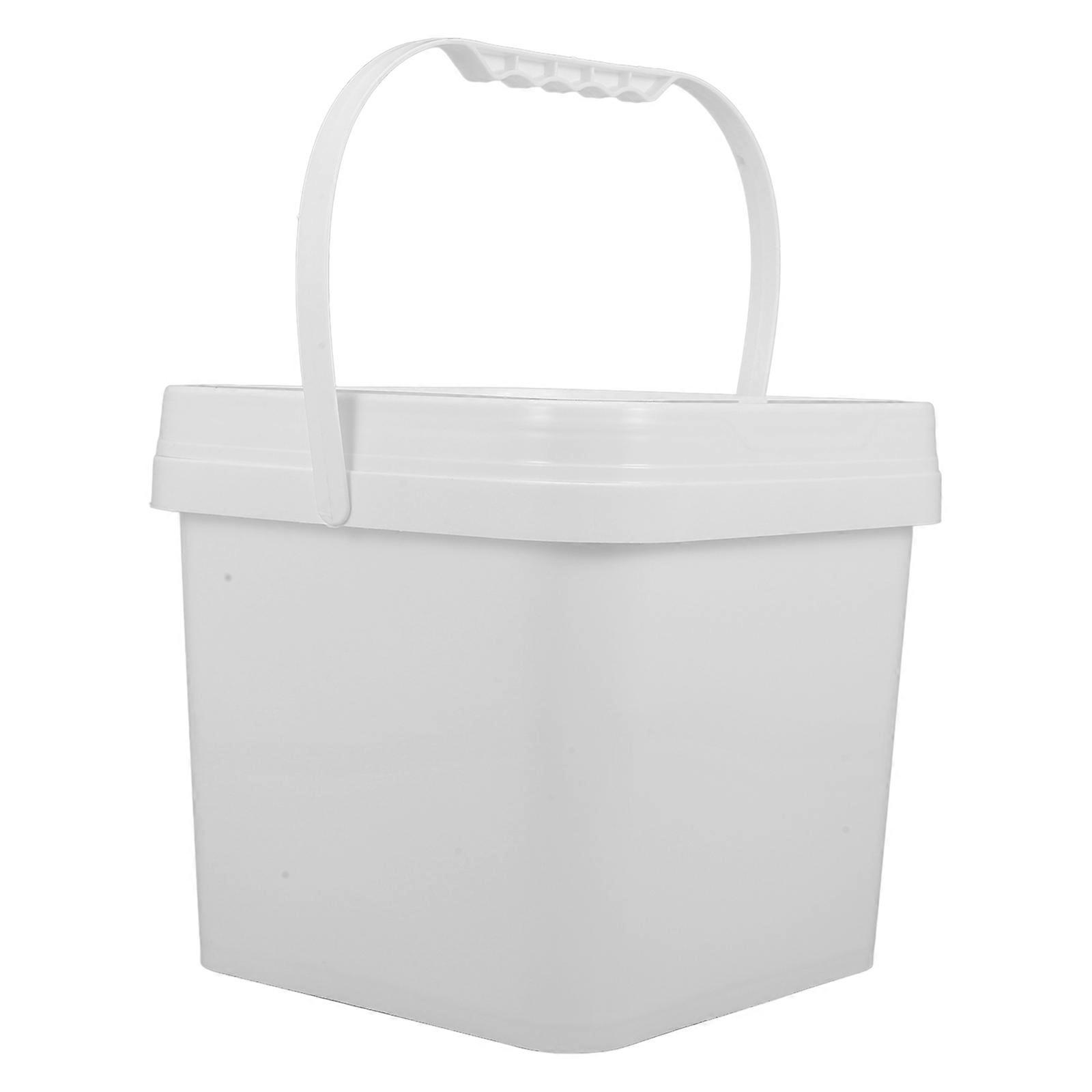 Painting Bucket Plastic Paint Storage Bucket for Storage 2Pcs