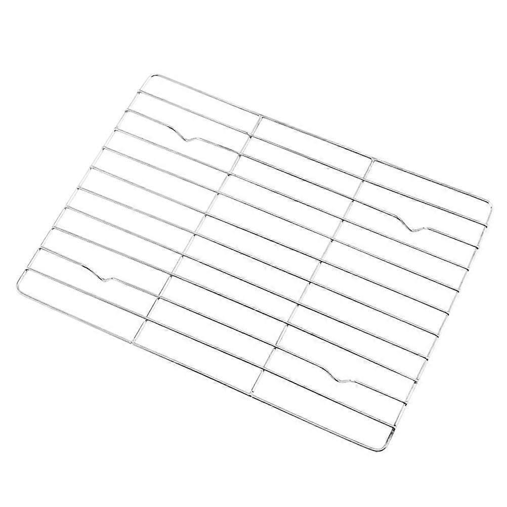 Barbecue Grid Rack Cooling Rack for Kitchen Use 3Pcs Silver