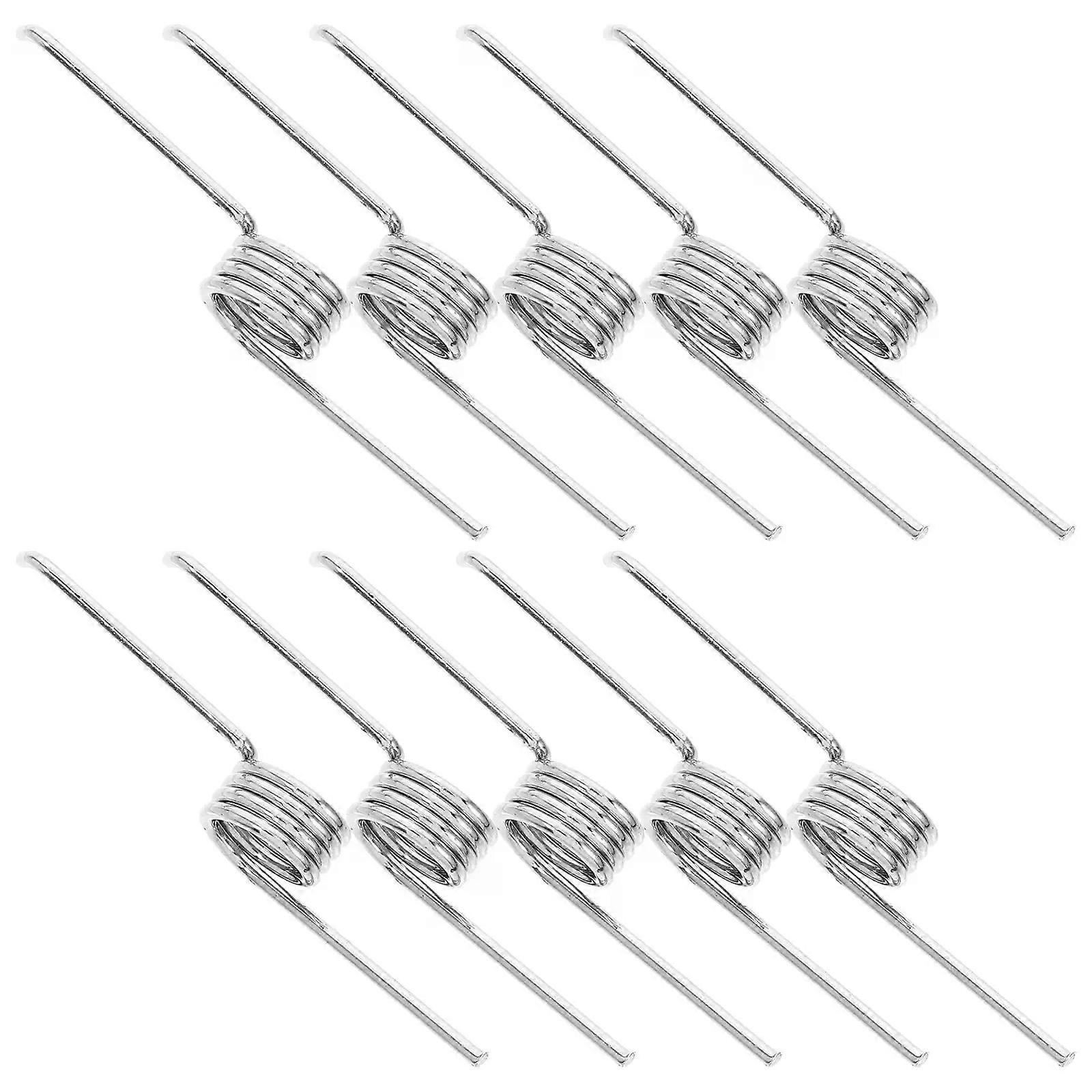 10pcs Garbage Bin Replacement Spring Universal Trash Can Spring Fitting Spring Replacement Springs Torsional Repair Spring Kits