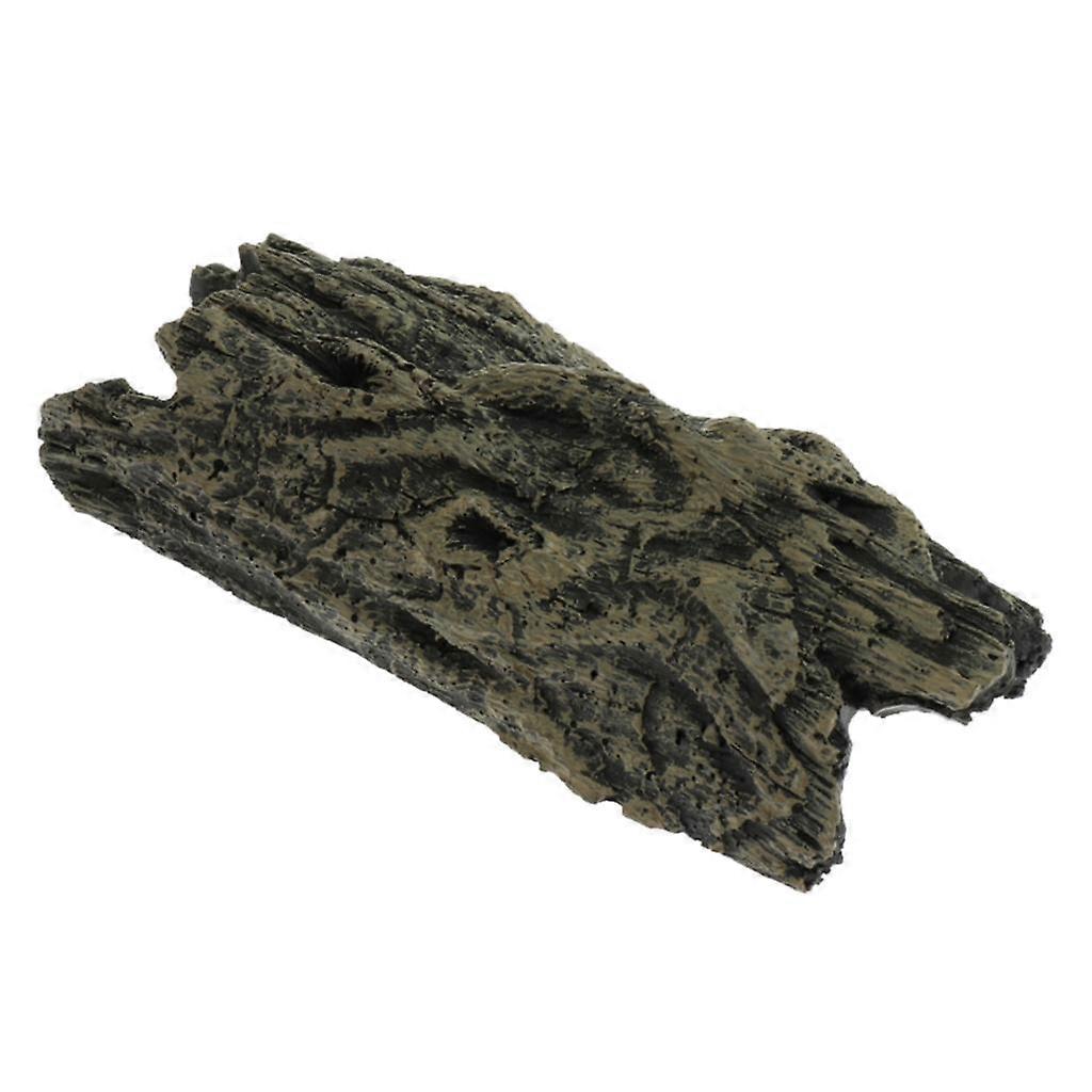 Reptile Cave Tree Shell Decor Aquarium Turtle Basking Platform Ornament