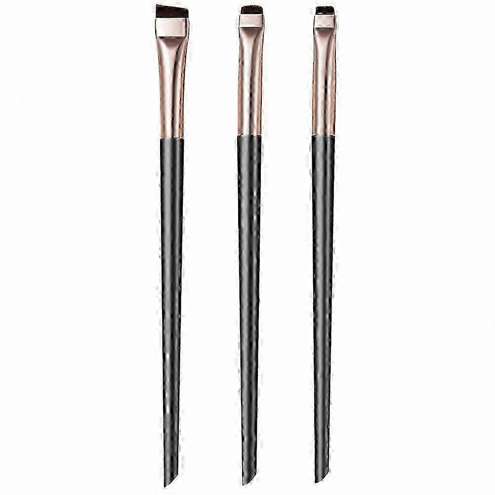 Fine Angled Eyeliner Brush Set for Precise Makeup Application