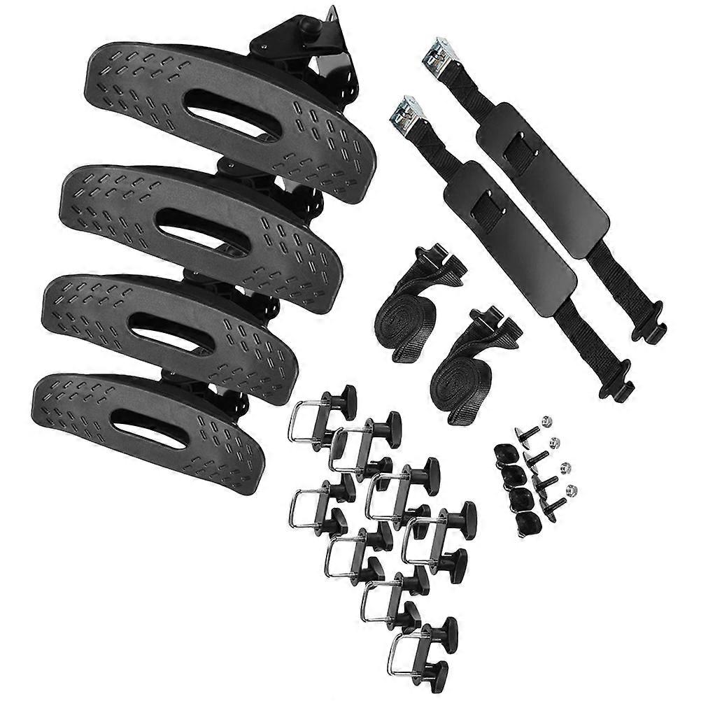 Boat Stand Canoe Holder for Kayaking Use 1Set Black Paddle Fixed Frame