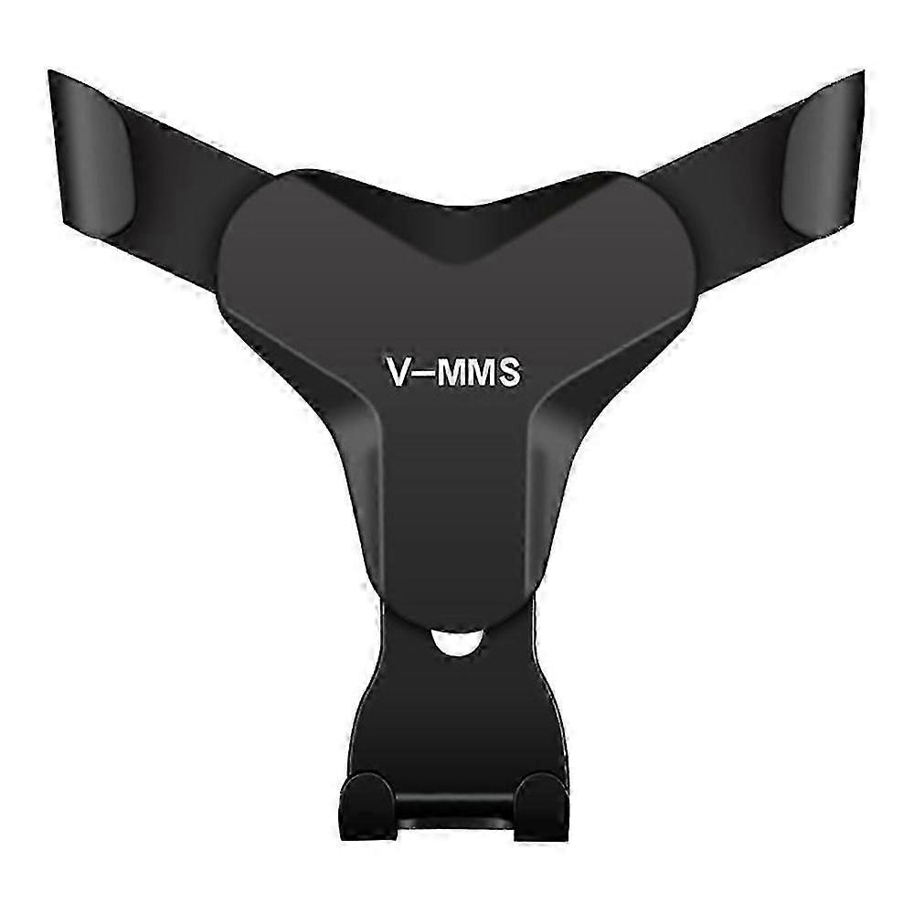 TKdaddy V-MMS車両カーフォンホルダーエアアウトレットマウント重力フォンホルダーY字型エアベント携帯電話ブラケットブラック