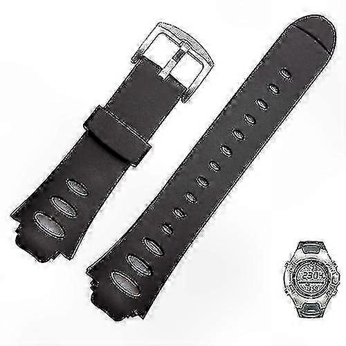 Suunto Observer SR X6HRM Black Rubber Watch Strap Replacement