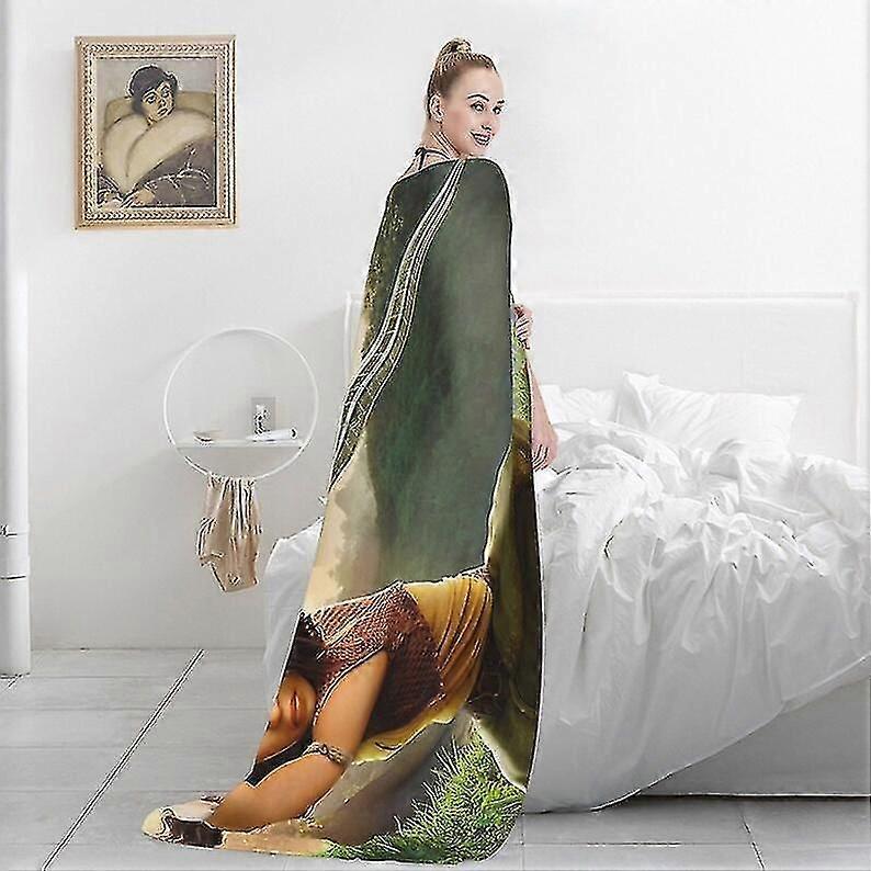 Cobertor Raya e The Last Drange com nome personalizado, cobertor estampado de flanela macia, lã quente, cobertores para videogames, para casa, cama, sofá, colchas