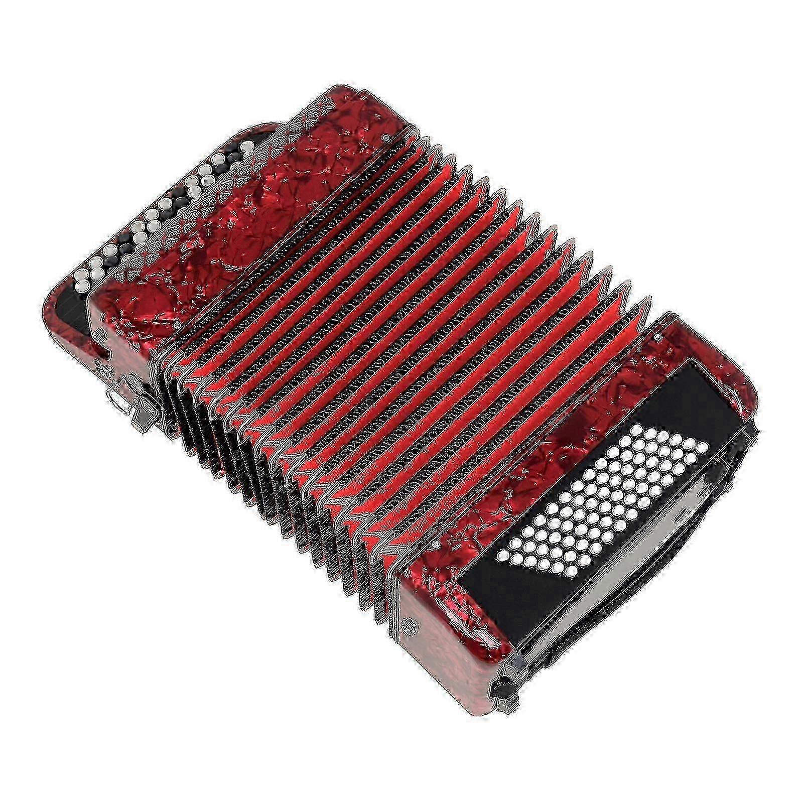 37 Key 72 Bass Bayan Accordion Professional Grading Playing Button Accordion Adult Beginner Keyboard Musical Instrument Edition 1030