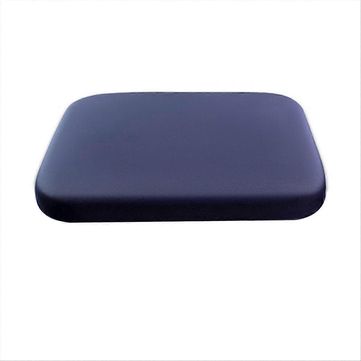 Cuscino ergonomico in memory foam per ufficio, grigio e blu