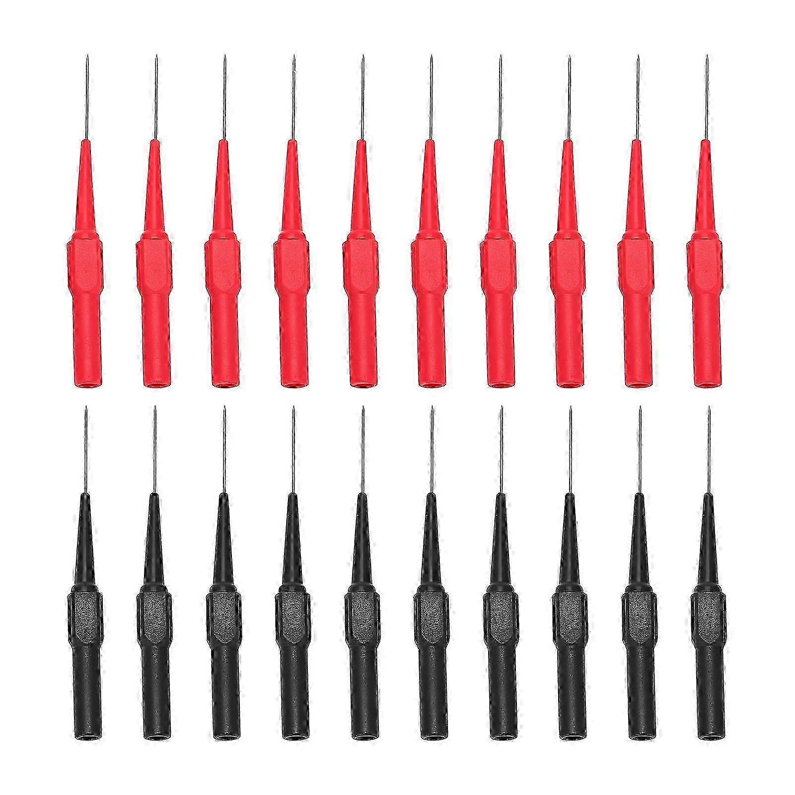 New 10 Pair 26.010 0.7mm Insulator Test Probe Set 4.0mm Socket Piercing Probe for Vehicle Maintenance