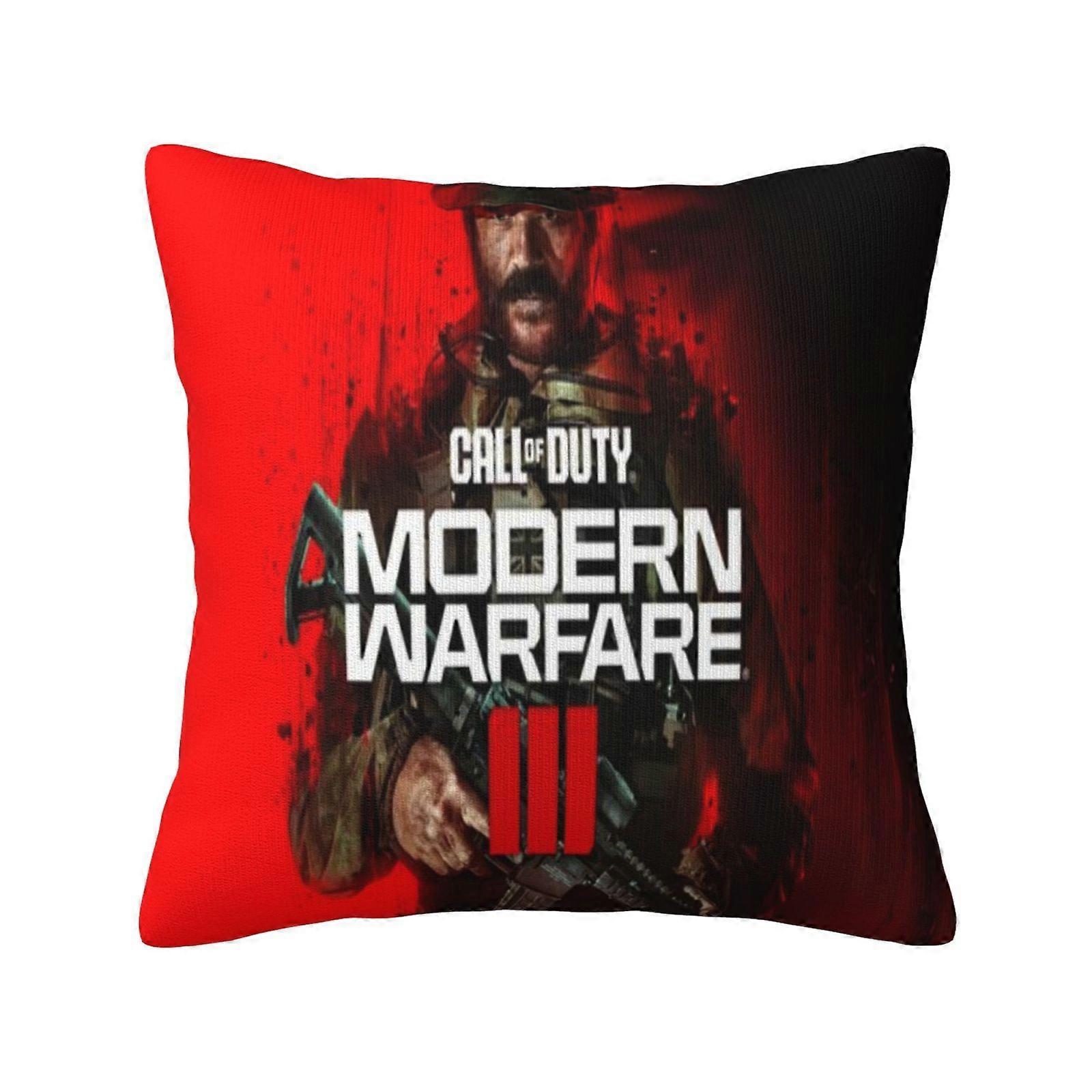 c2532コールオブデューティ枕カバースロー枕ケース柔らかいポリエステルソファクッションケース椅子ソファ寝室のリビングルームの家の装飾yui2532