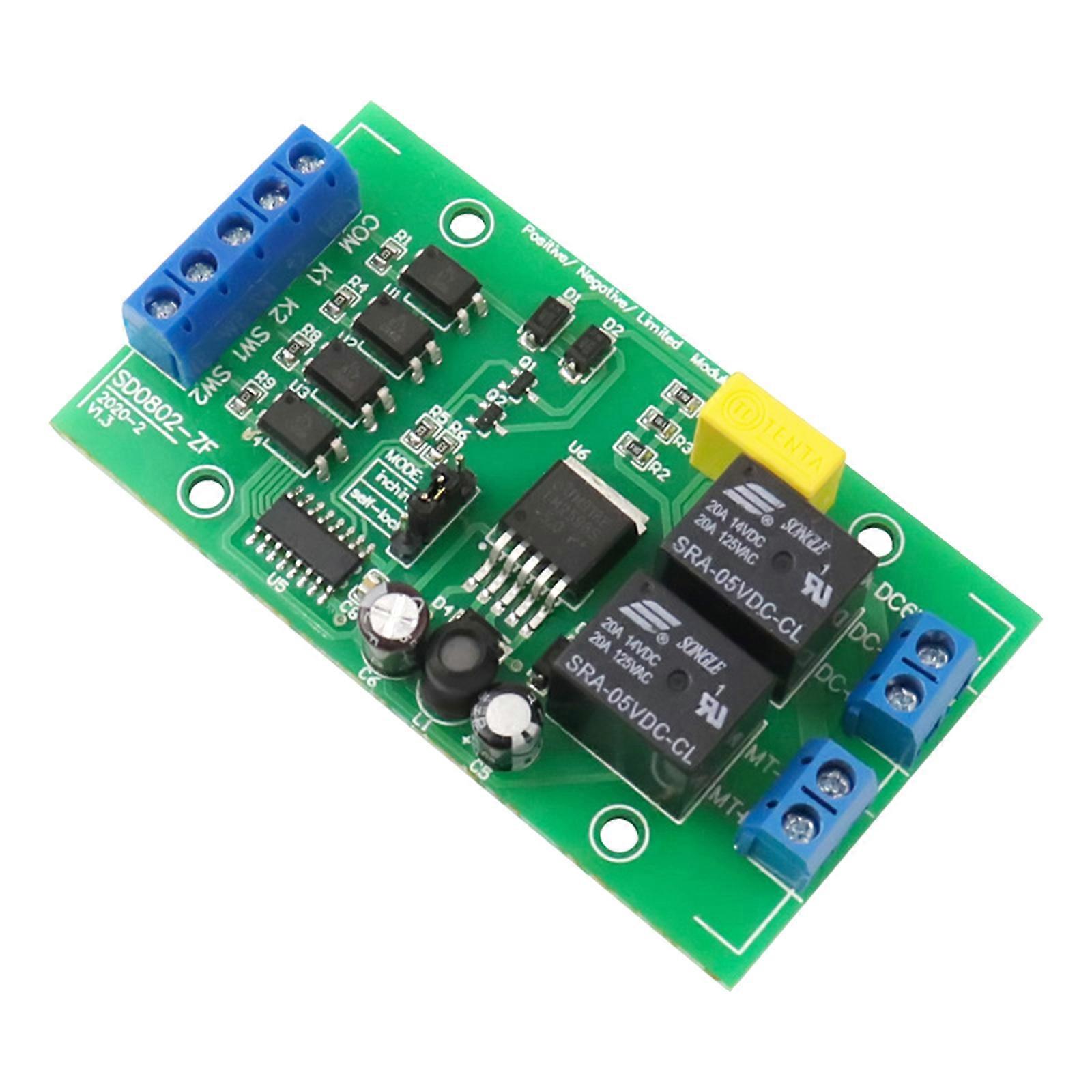Versatile Motor Control Module 4V 40 V Driver for DIY Toy with Forward Reverse Control Low Power Consumption Controller Multicolor