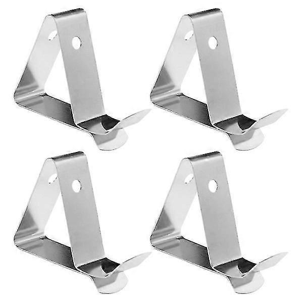 4 قطعة شواء قياس درجة الحرارة شواء التحقيق كليب حامل اللحوم حامل التحقيق كليب حامل المحيطة حامل التحقيق حامل الحافة