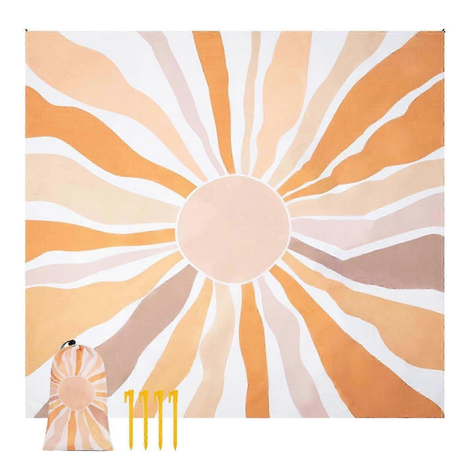 Picnic Blanket, Waterproof, Sandproof, Quickdrying, 210x200cm, Portable, Durable