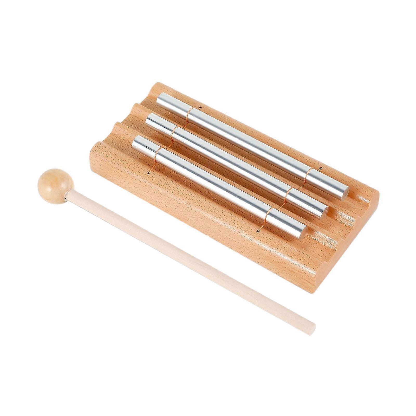 Hand Chime with 3 Tone Mallet Included for Classroom Management Meditation