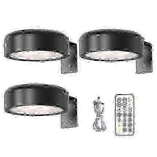 ضوء صورة لاسلكي مثبت على الحائط مع ضوء فني RGB LED قابل للتعتيم عن بعد ، يعمل بالبطارية قابل للتعديل 13 لونا للوحات