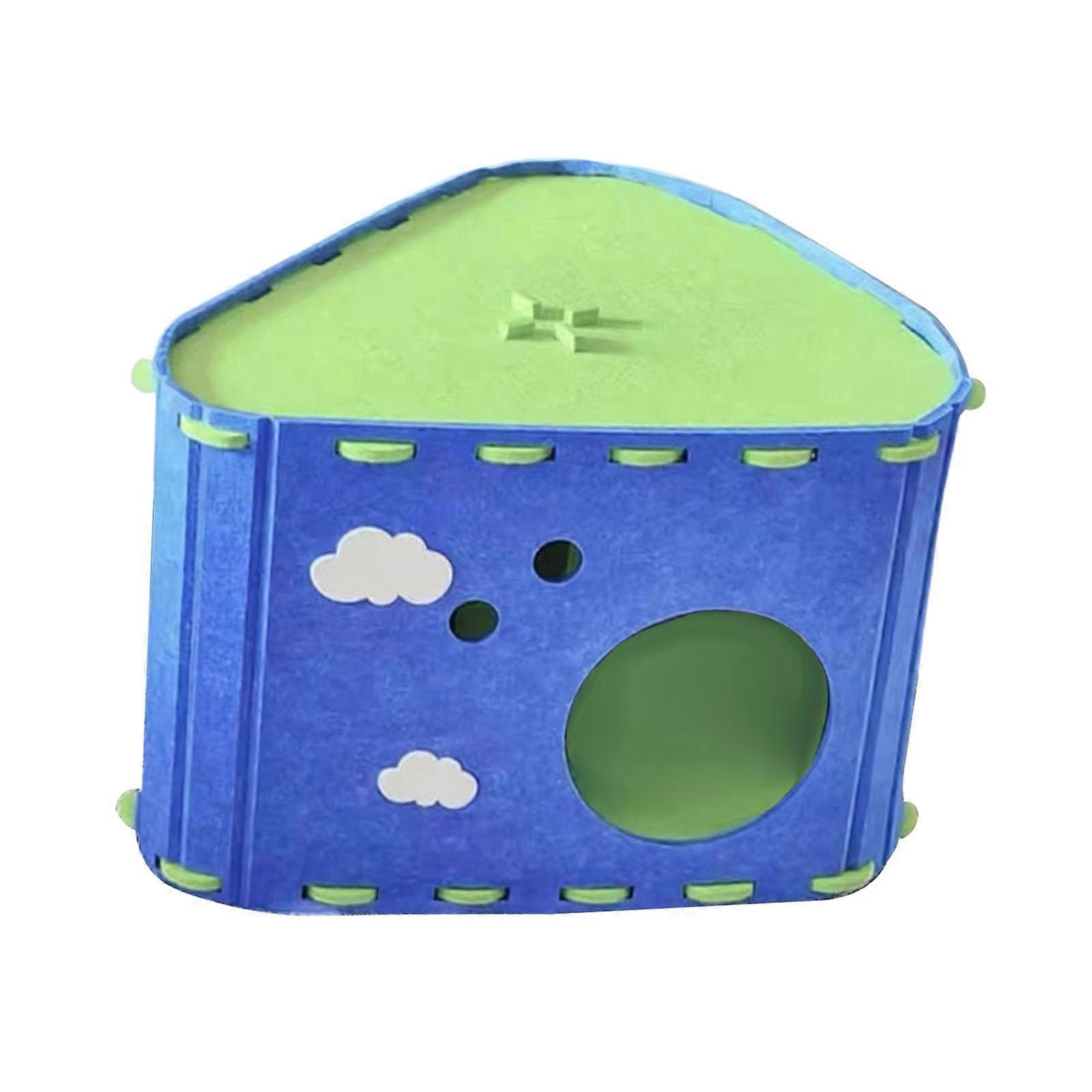 Felt Cat House Tunnel Combo Grind Claw Practical Breathable Cozy Sturdy Kitten