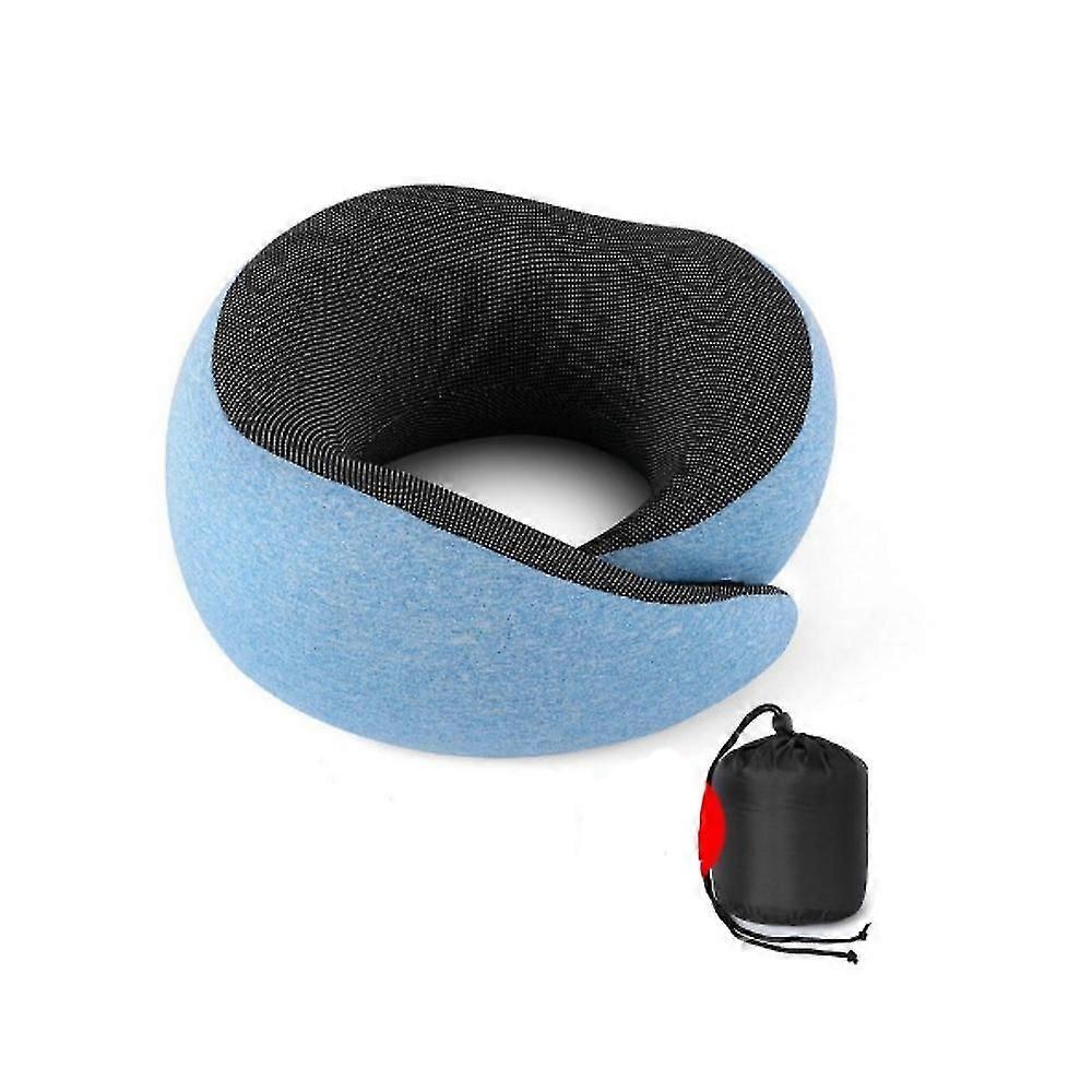 Safety Neck Pillow for Travel Memory Foam Comfortable & Breathable Soft UShaped