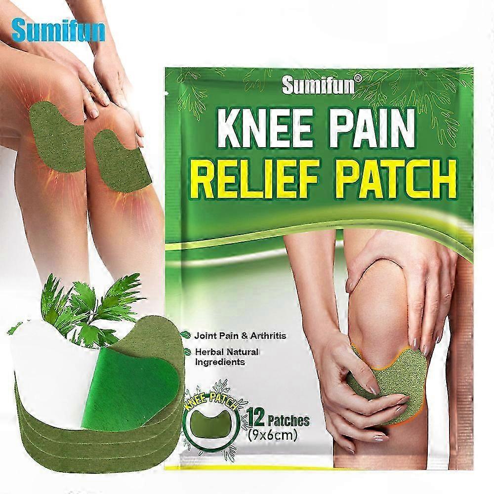 12/24/36pcs Wormwood Knee Patch for Knee, Back, Neck, Shoulder Joint Care
