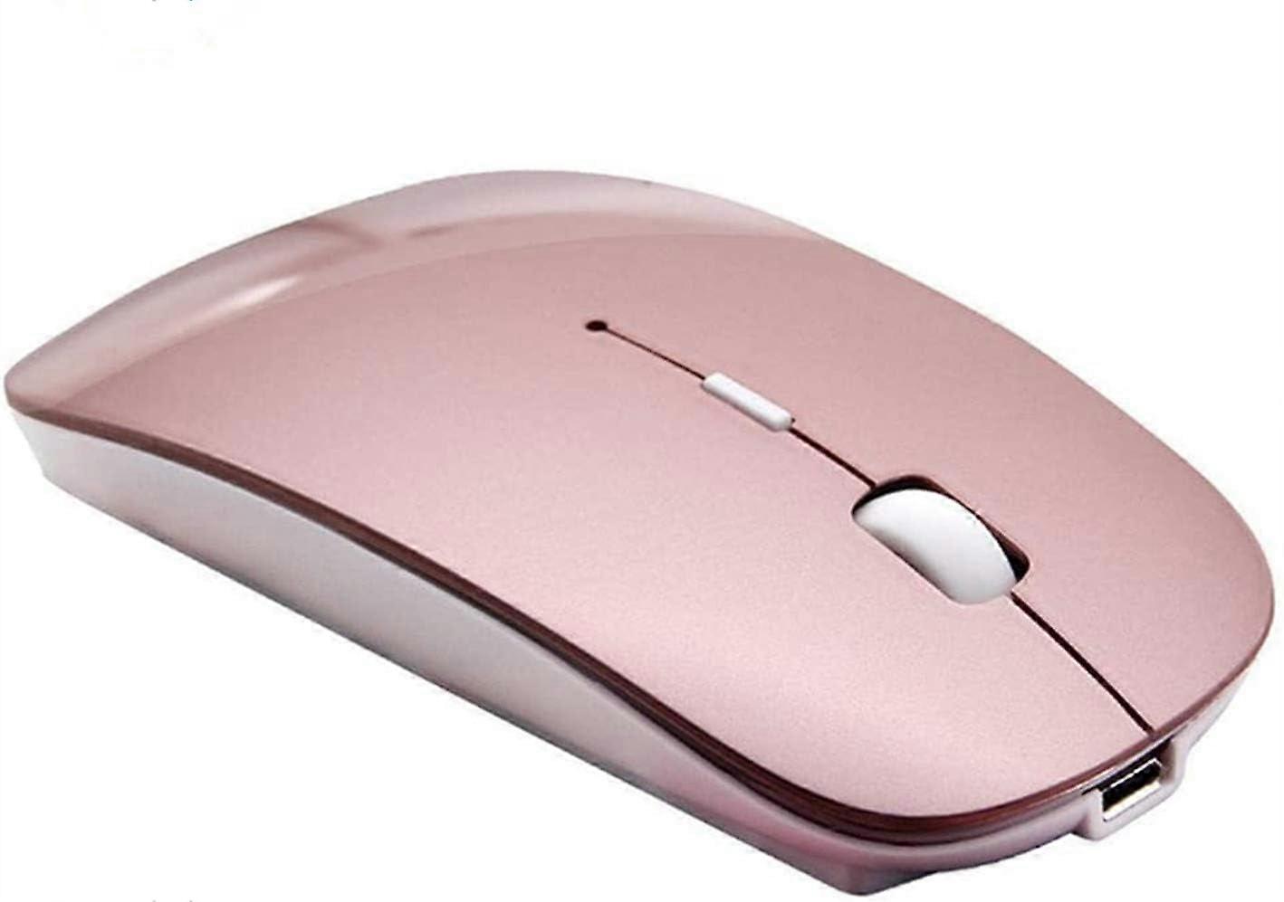 LINLIN Bluetooth Mouse, Rechargeable Wireless USB Mouse 3.0 Portable Mouse for Notebook, PC, Laptop, Computer, Macbook