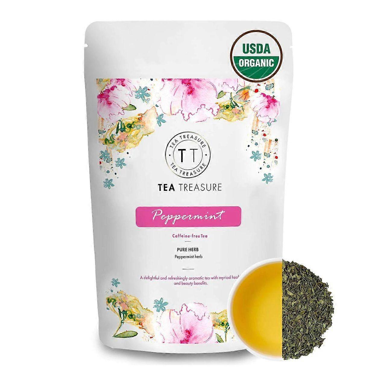 Peppermint Tea (100 g), Peppermint Tea, Tea Treasure