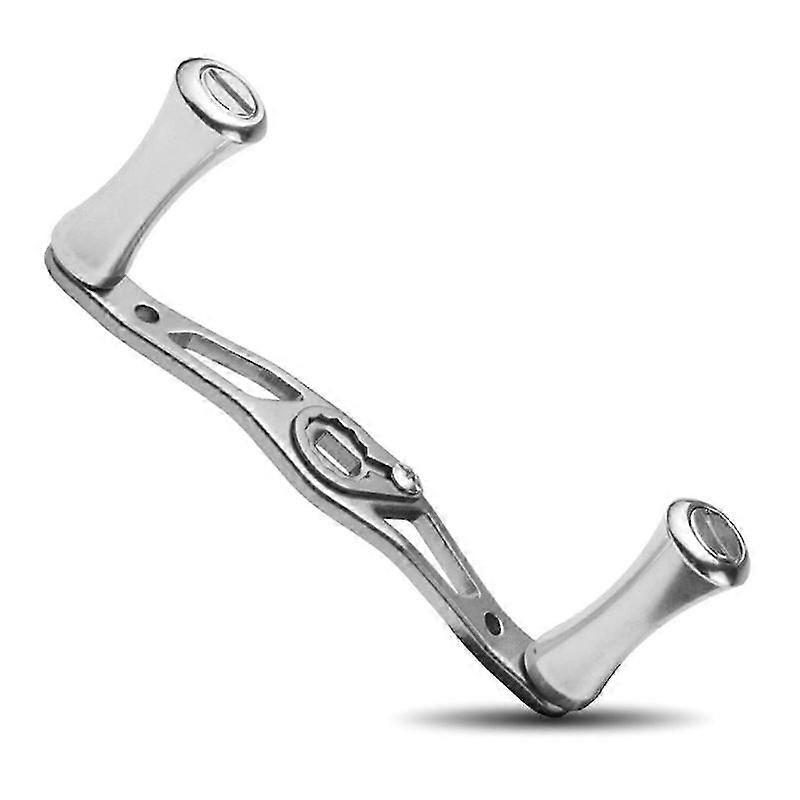 Fishing Reel Handle Double Handle Fishing Reel Handle Part Aluminum Alloy Baitcasting Fishing Reel Handle Replacements