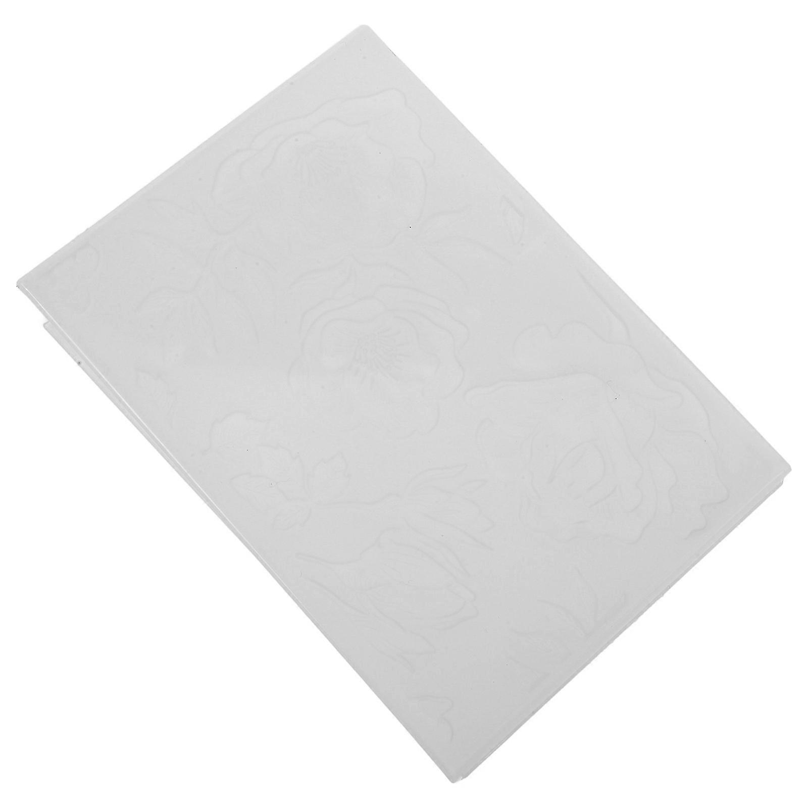 3D Embossing Folder Plastic Tool for Crafting Card Making