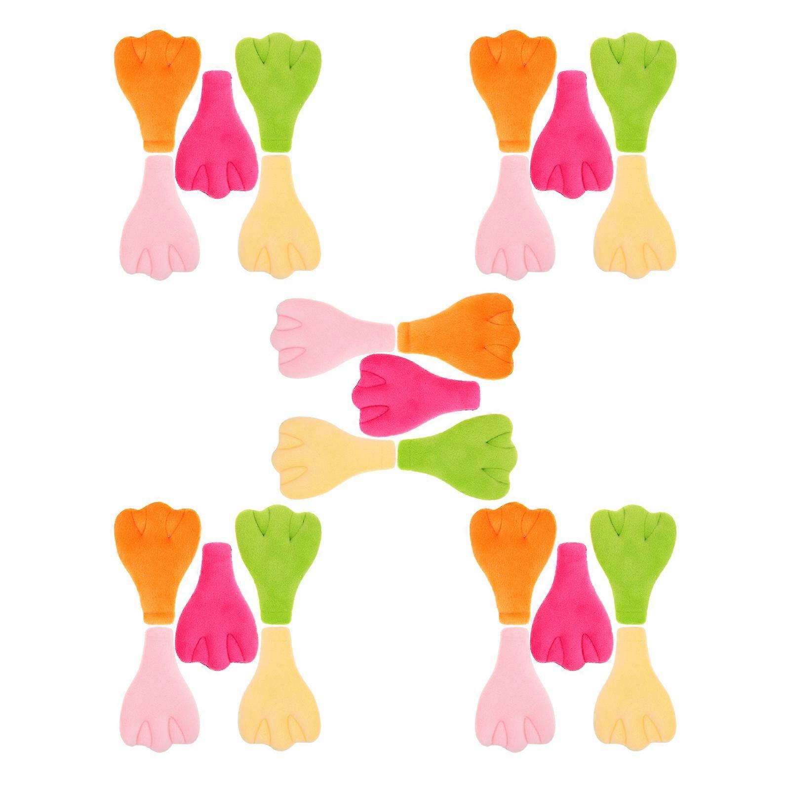 Duck Doll Making Kit for Kids 25Pcs Plush Assorted