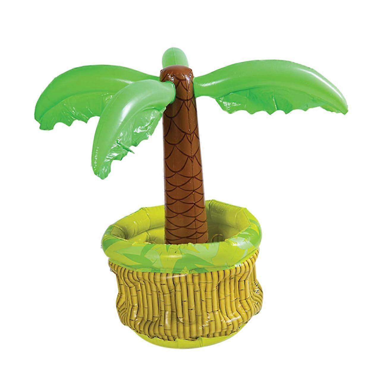 Insulated Ice Bucket with Lid for Beer and Drinks, Inflatable Cooler Box for Outdoor Party Camping Swimming