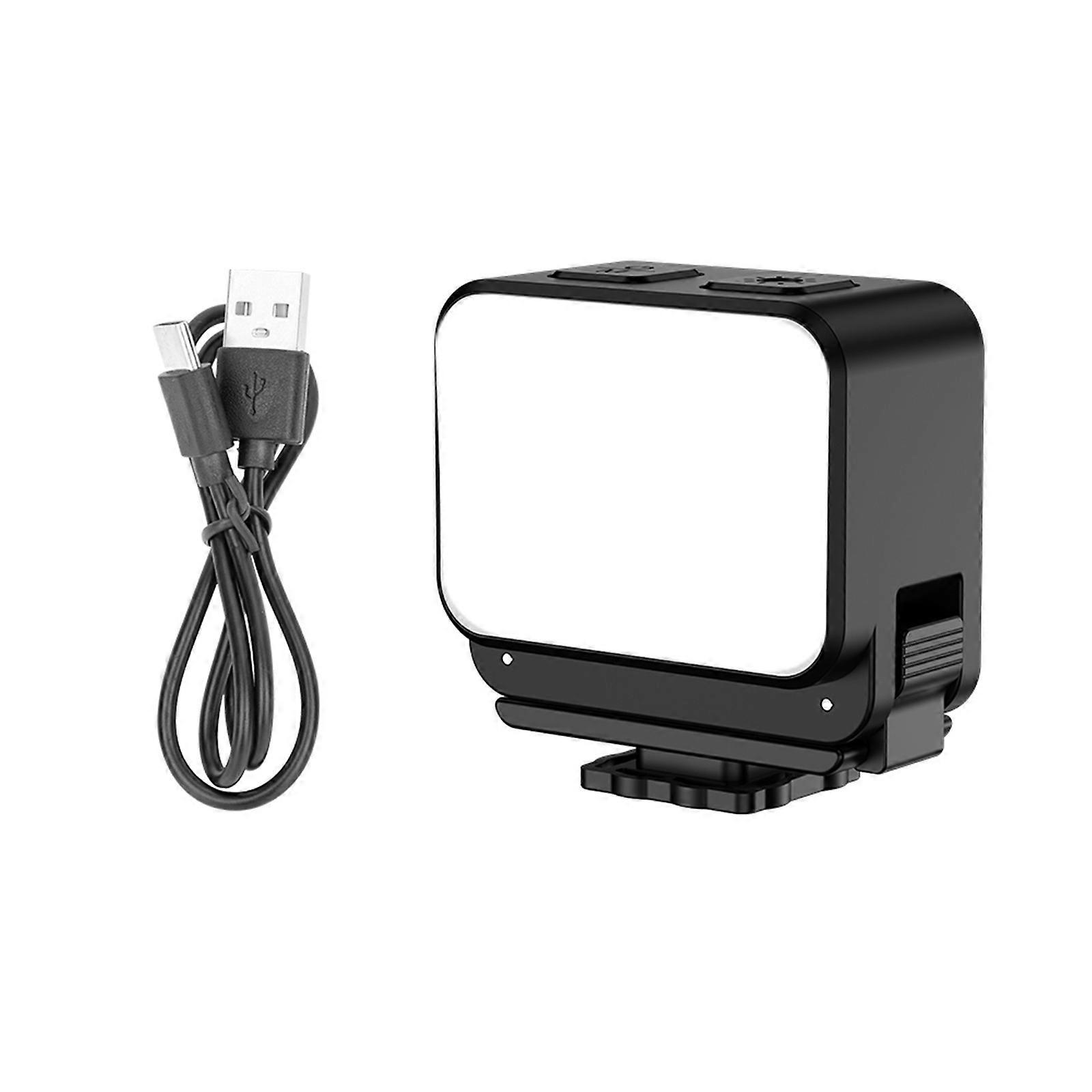 Waterproof Camera LED Fill Light 24Hour Long Battery Lifes 600mAh Fast Charging For Action Camera Accessories Multicolor