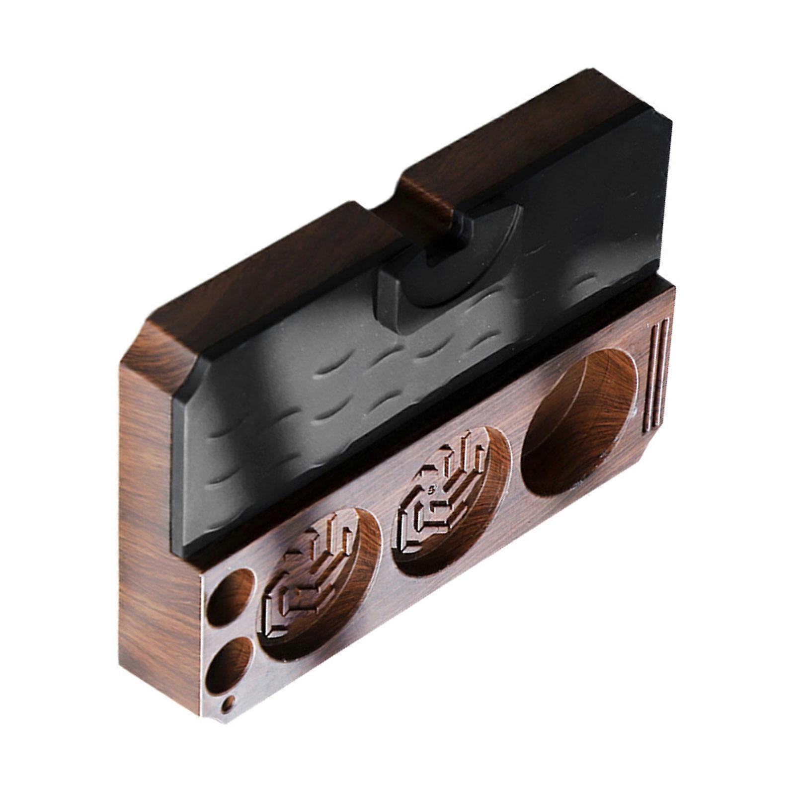 Coffee Tamper Stand ABS Texture Featuring Nonslip Base Easy Use Suitable for Home and Office for Safe and Efficient Use Multicolor