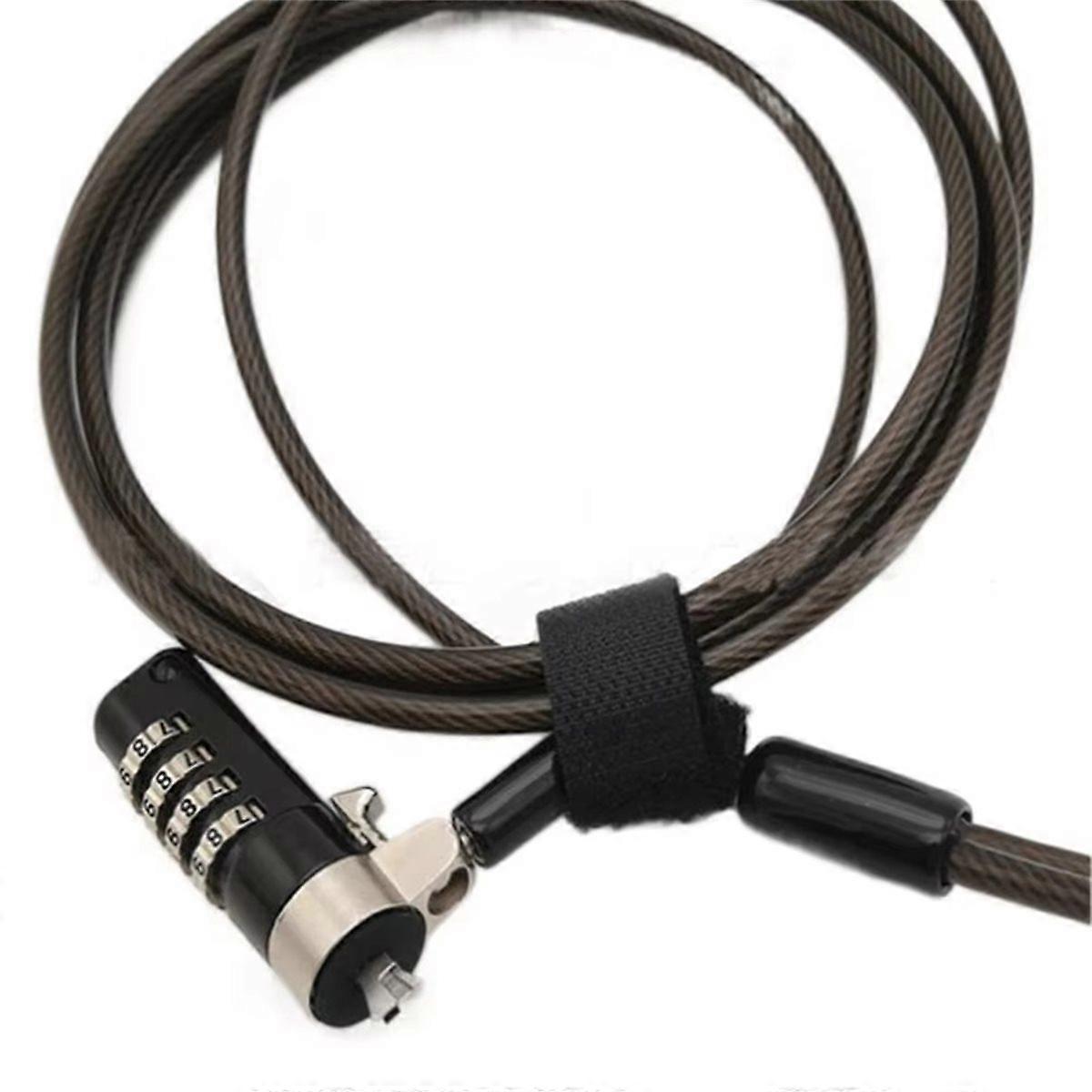 Laptop Lock for Laptop Password Computer Lock 3 X 5mm Wedge-Shaped Small Hole