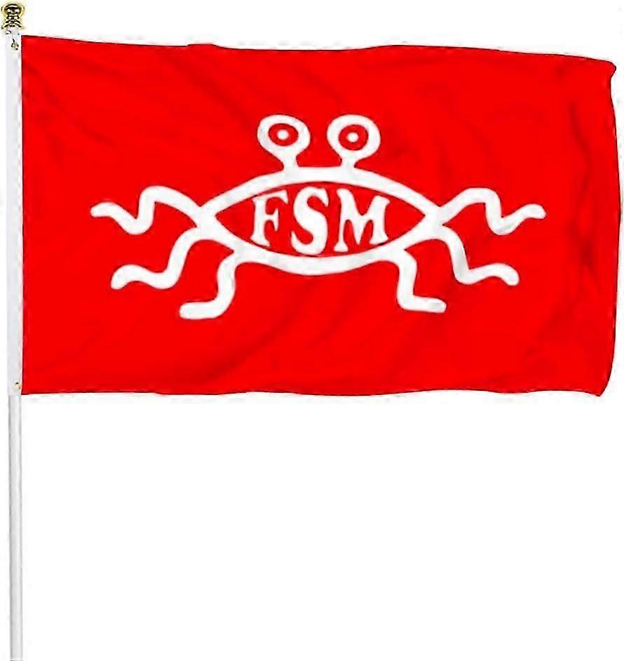 Fyon Large Flying Spaghetti Monster Flag Mode A-3320