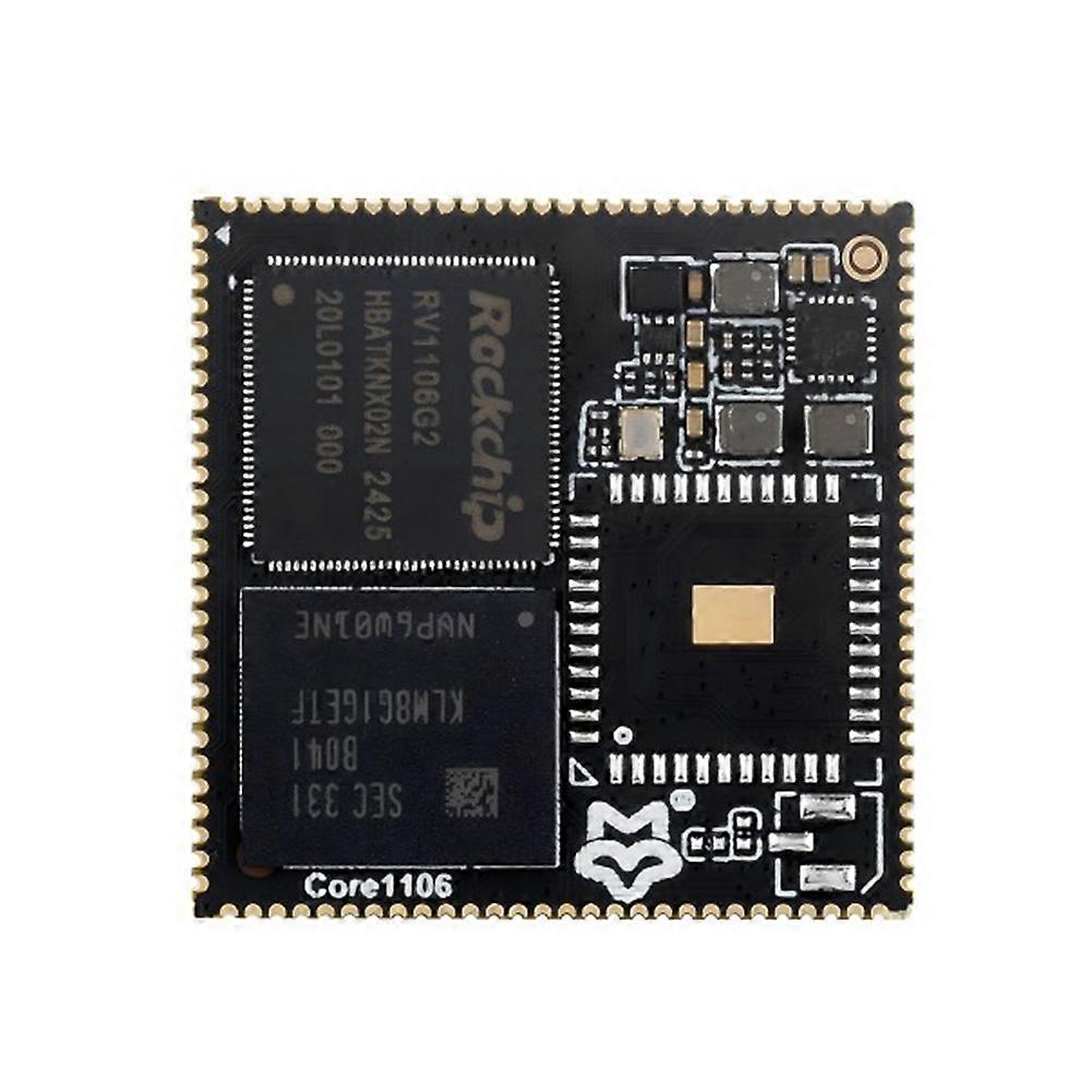 Luckfox Core1106 Development RV1106 Core Board 0.5TOPS Arithmetic 8G EMMC Integrated ARM Cortex-A7/RISC-V MCU/NPU/ISP, A