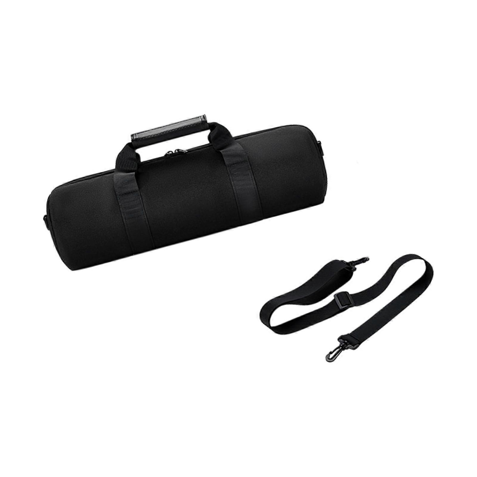 Professional Tripod Carrying Case Quick Access Photography Accessory Bag Multi Pocket Storage Adjustable Strap  Black