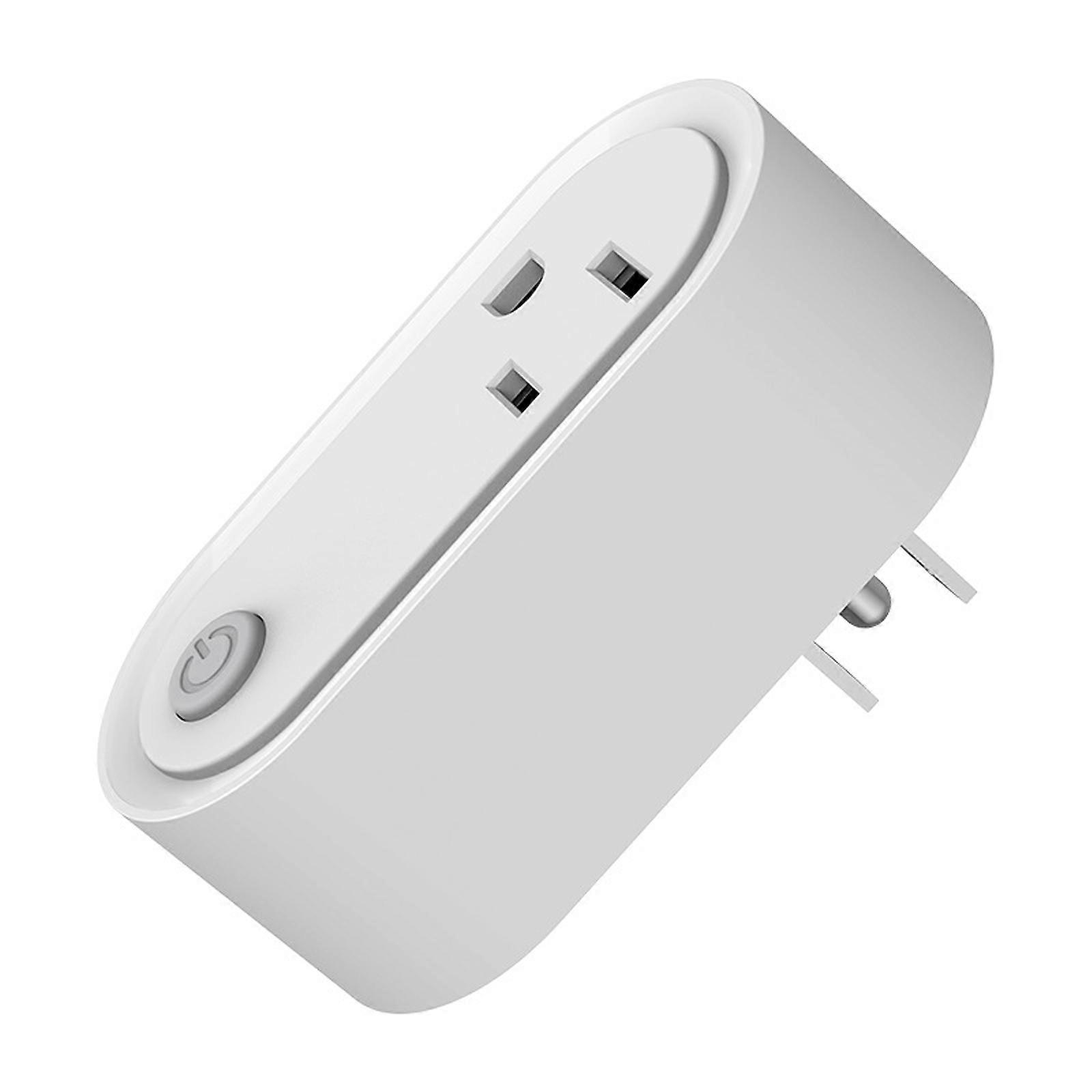 15A WiFi Plug With Timing Function Energy Monitoring Intelligent Plug Matter Wifi Socket Support Voice Control Switch Multicolor