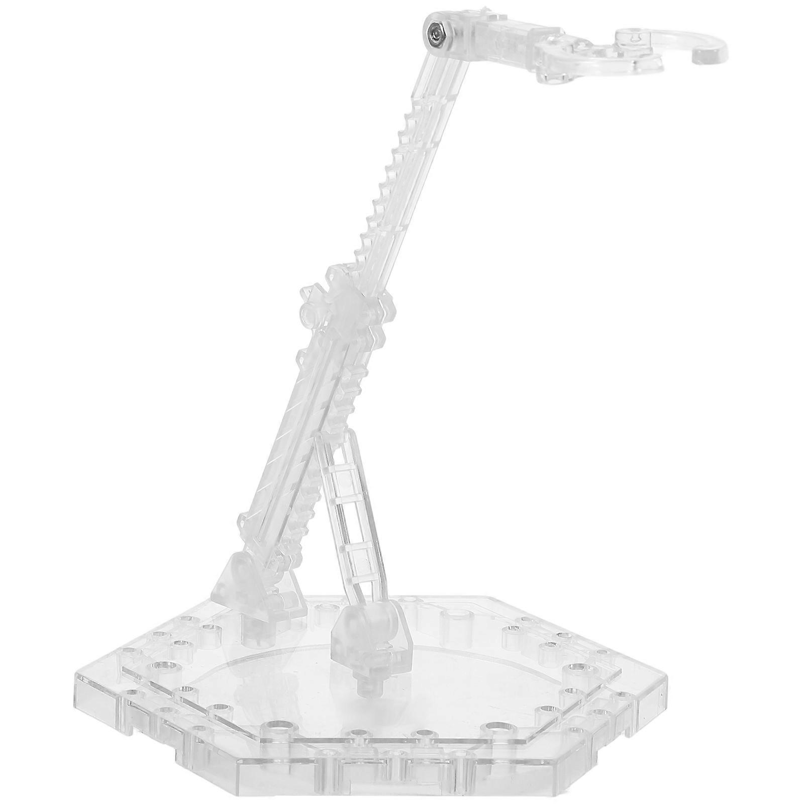 Action Figure Character Display Stand Support Base Transparent Plastic