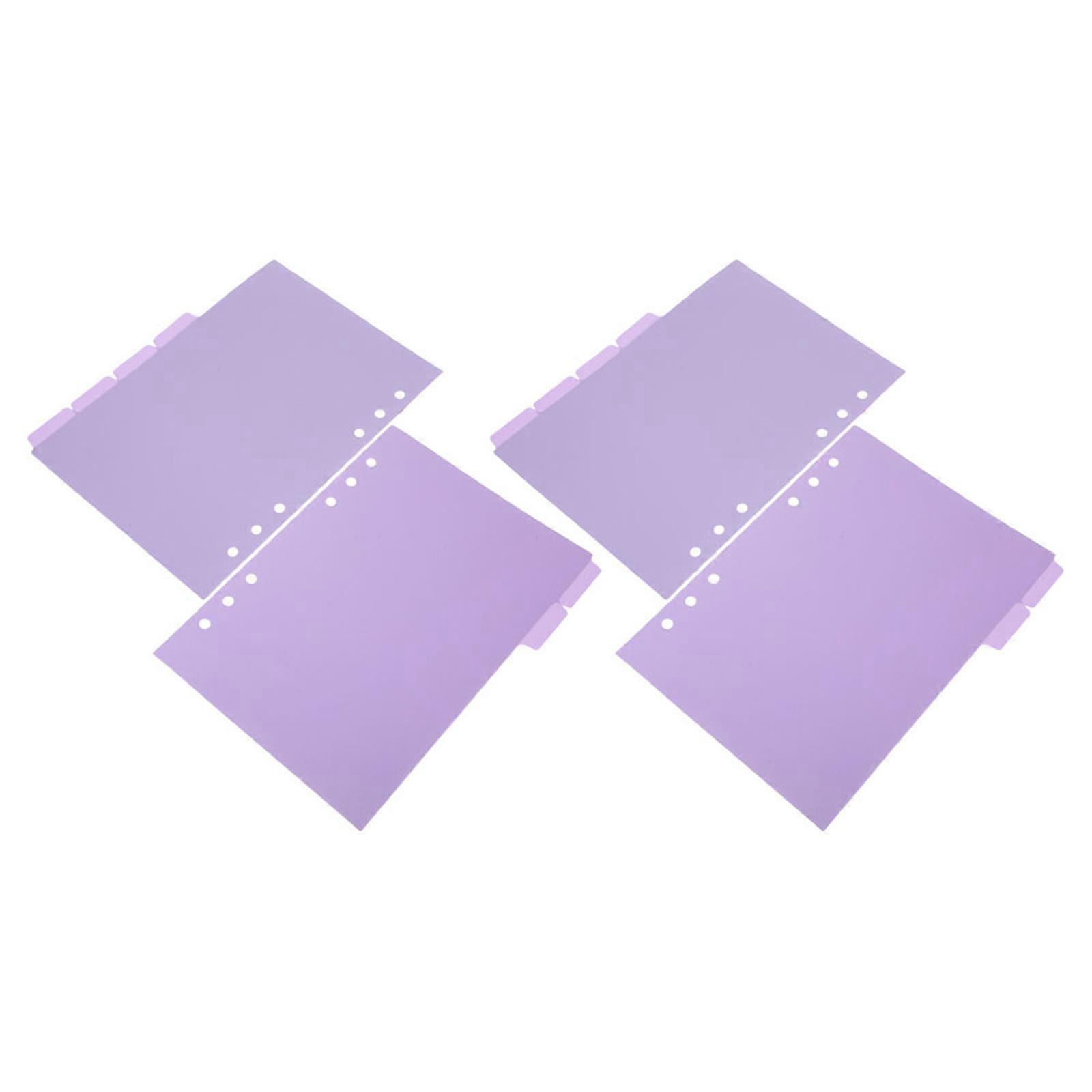 12Pcs Office Binder Dividers Convenient for Daily Use Notebook Tab Dividers