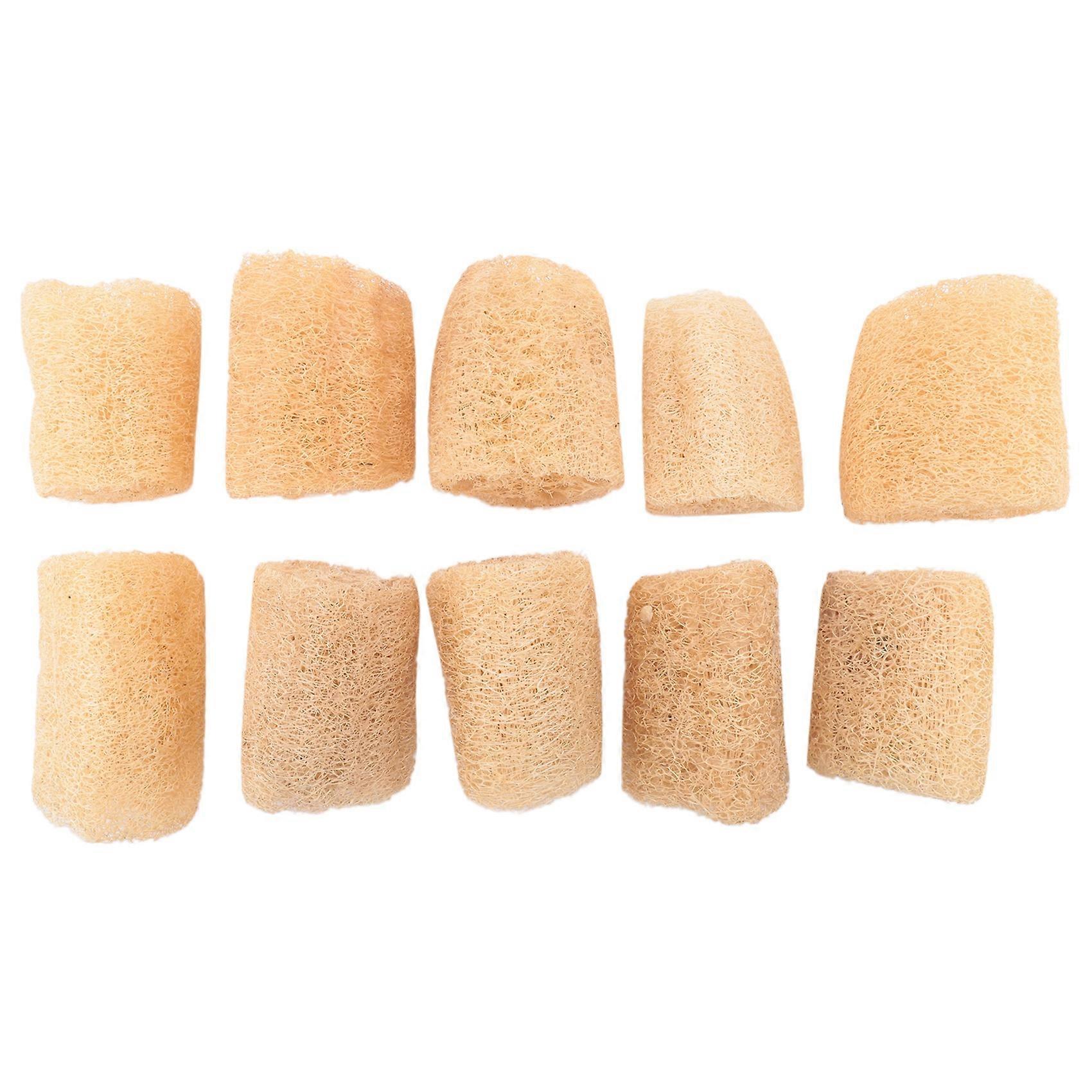Natural Loofah Sponge, Used to Clean Oily Objects, Round, Rectangular, Creative, Practical, DIY,