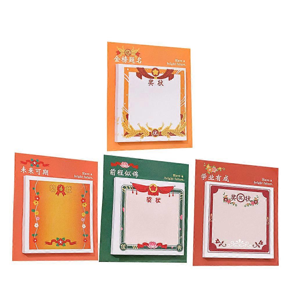 Paper Notepads for Children's Learning 4Pcs