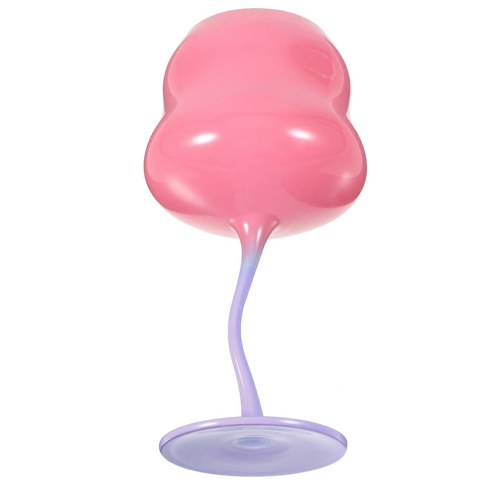 Rose Goblet Glass Wine Goblet Creative Design for Party