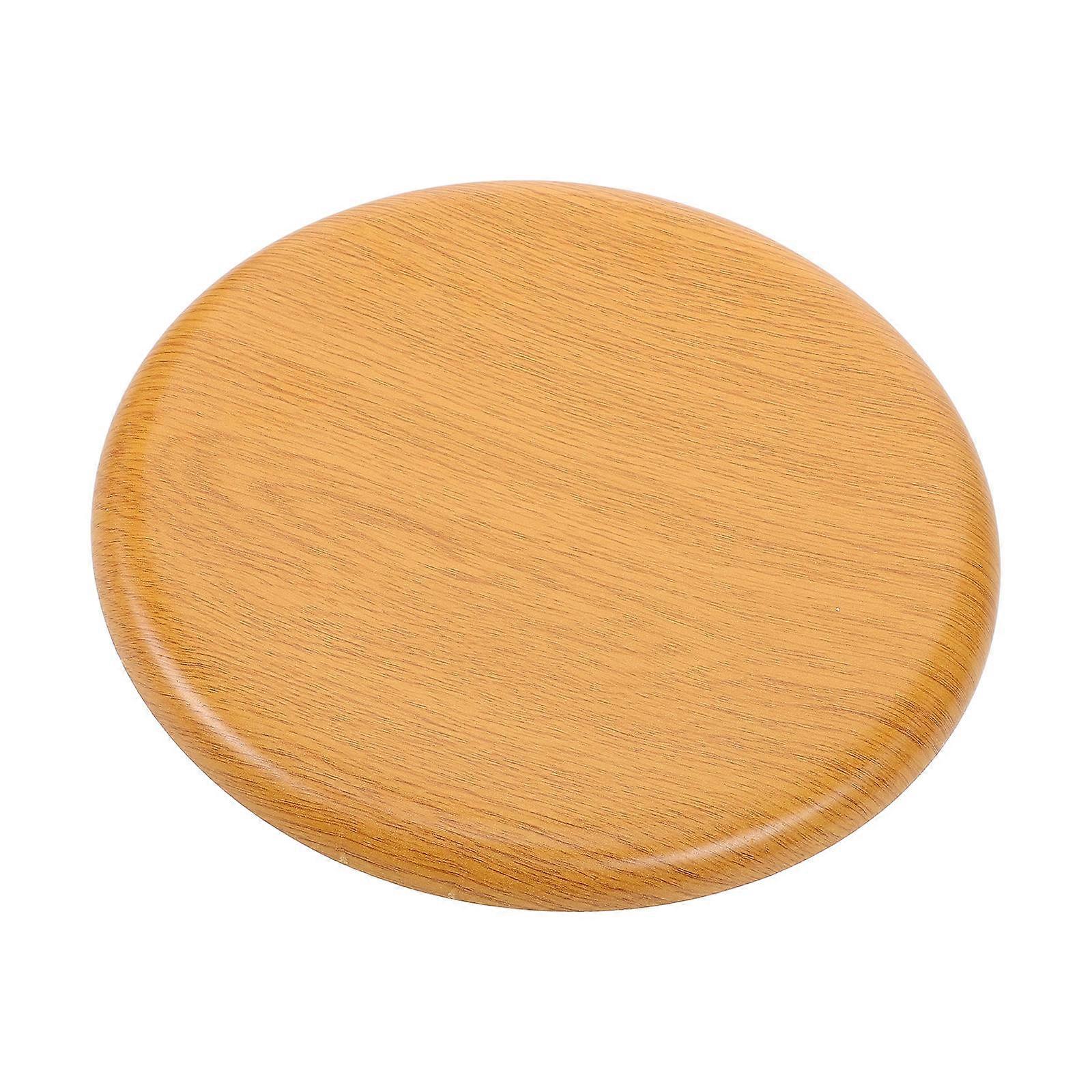 Stool Wooden Seating Part for 2Pcs Round Seat Replacement