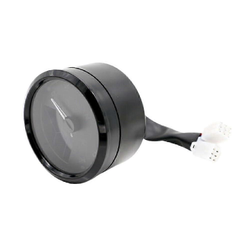 12V Universal Motorcycle Tachometer Speedometer with Odometer Fuel Gauge for Chopper Modification