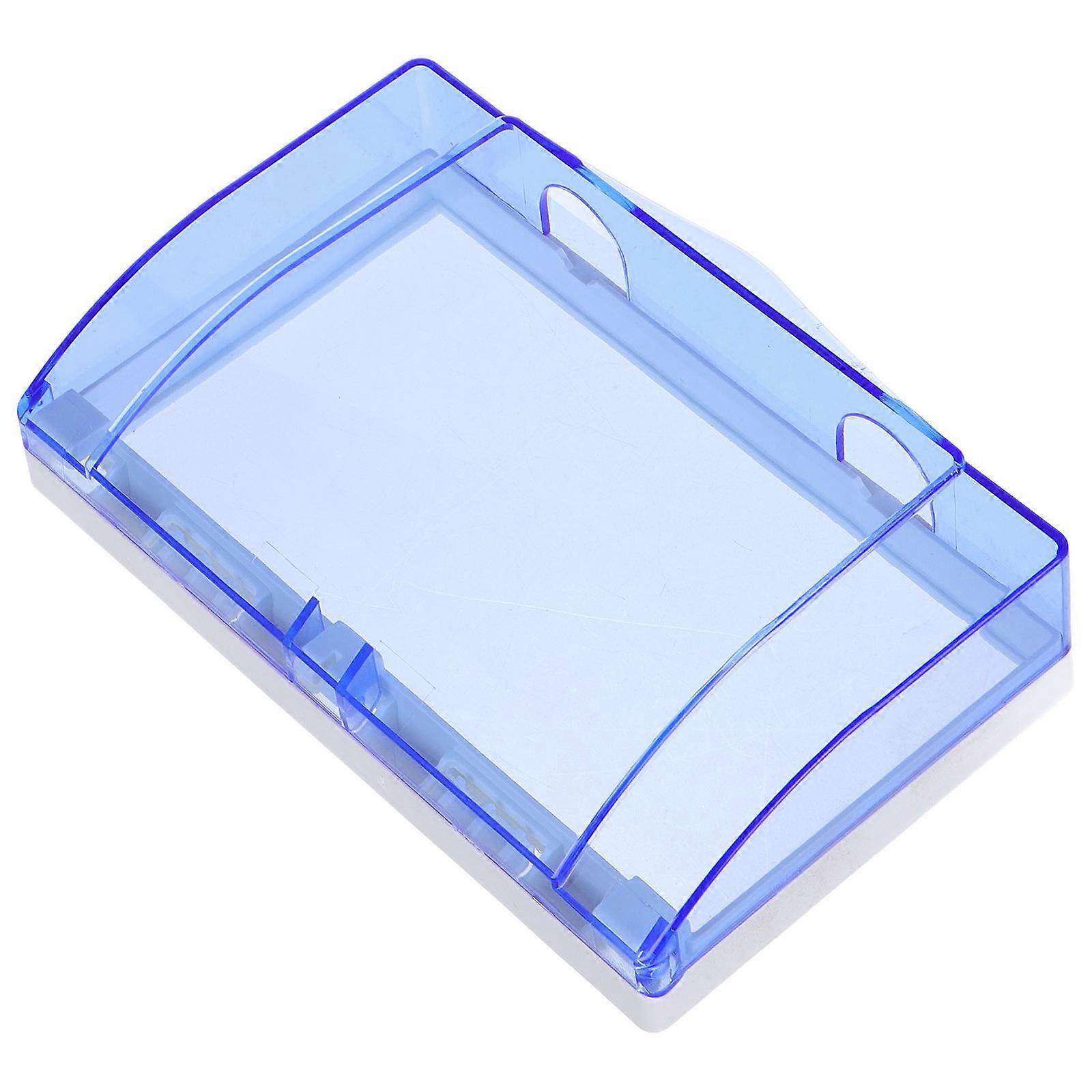 Sky-Blue Outlet Cover Pc Material Socket Protector for Home Use