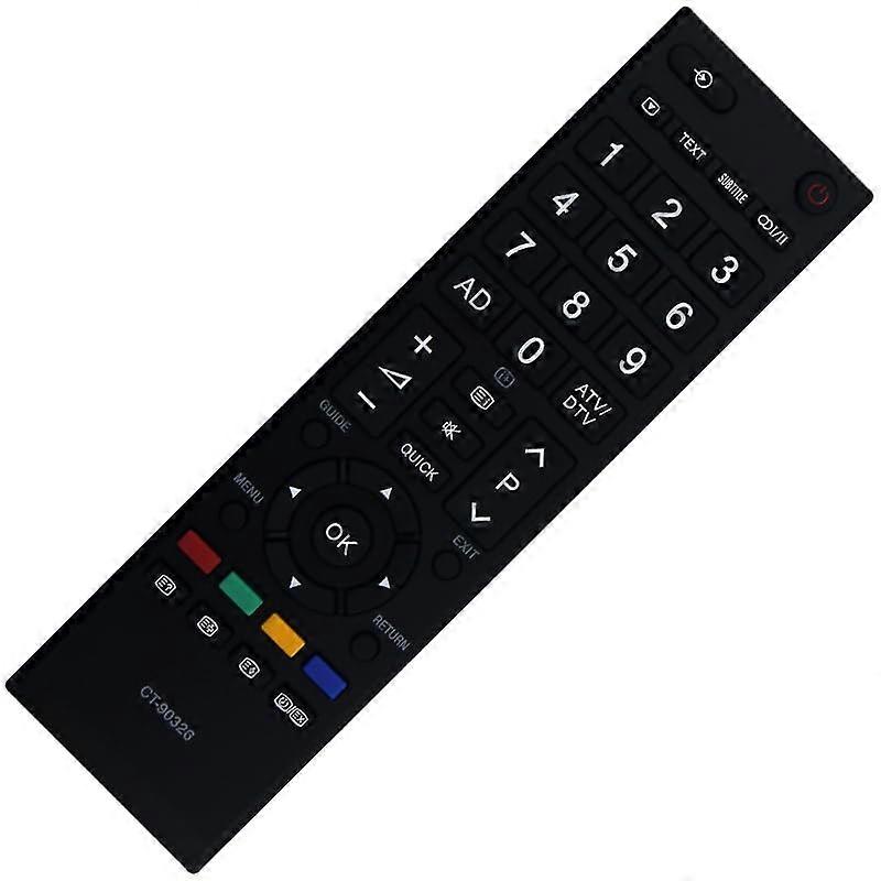 Remote for Toshiba TV CT90326 Replacement Control for CT90380 CT90386 42HL800A 19AV615DB
