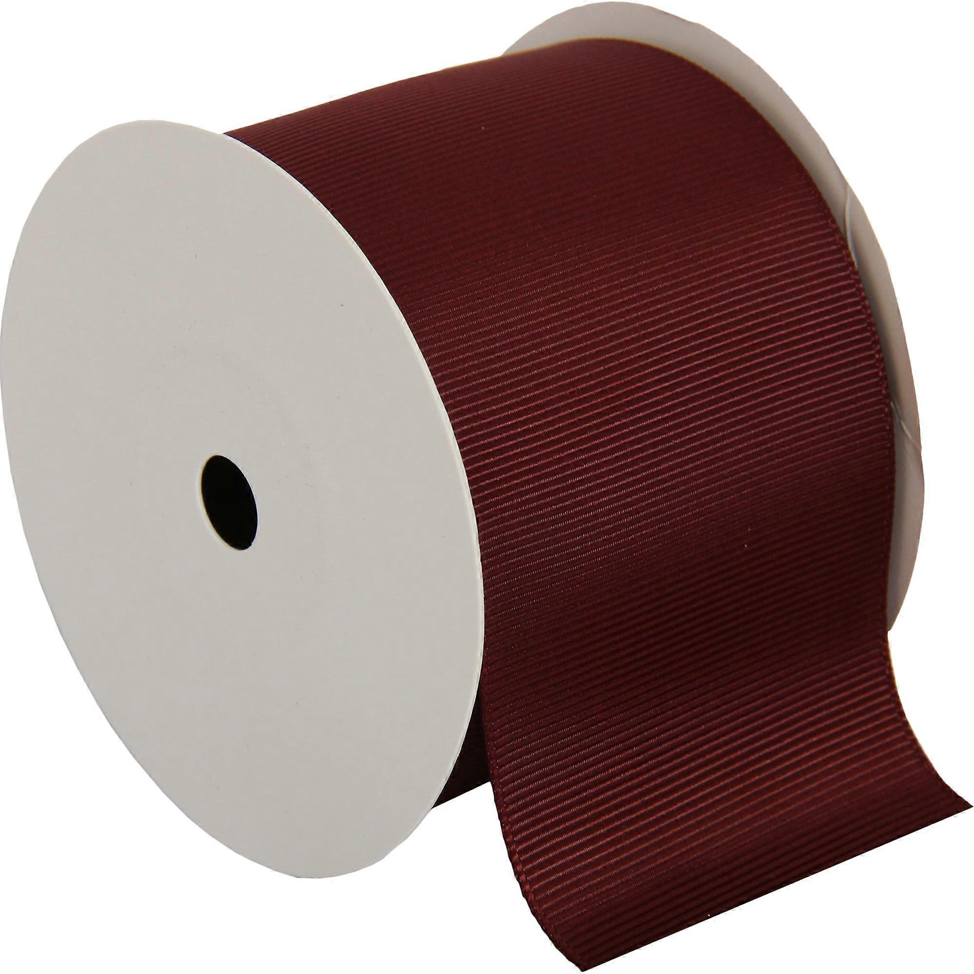 Threadart Grosgrain Ribbon Rolls - 2 1/4" width - Chocolate - 10 yd rolls available in 25 colors and 4 widths