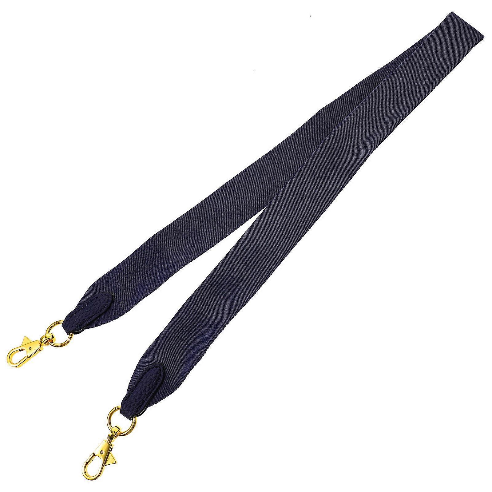 Solid Color Blue Bag Strap Replacement for Shoulder with 4Pcs Set