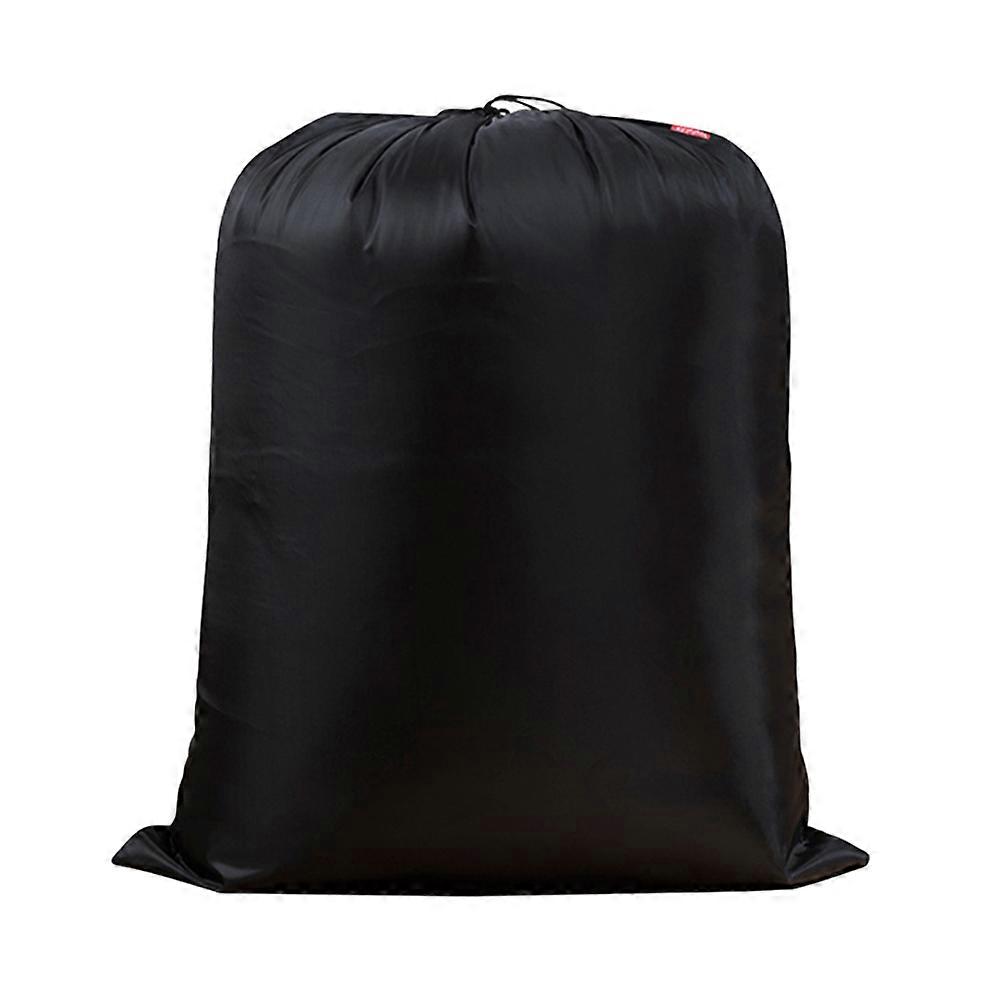 Storage Organizer Drawstring Bag for Quilt Storage 3Pcs Black Lightweight Pouch